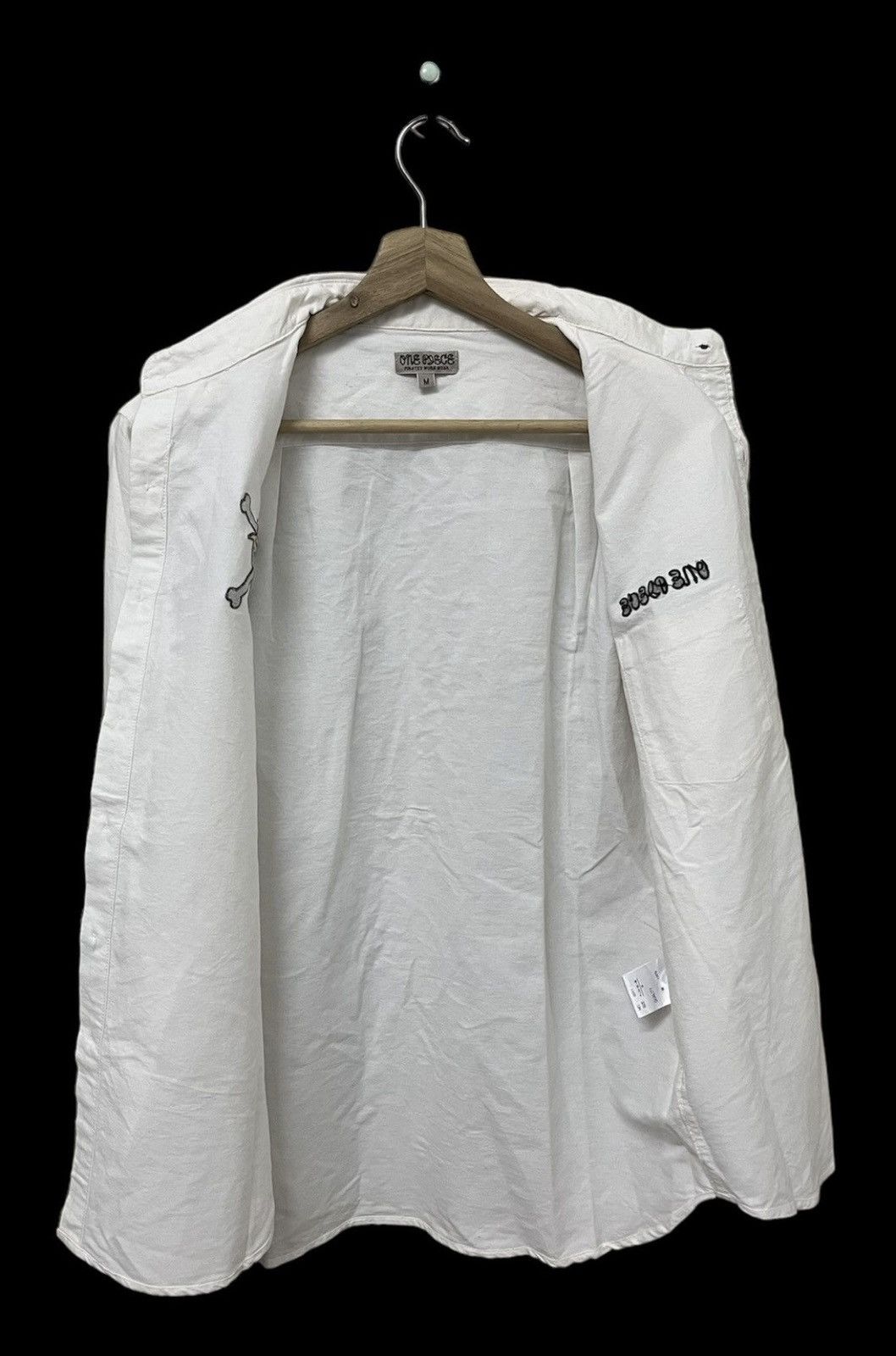 Japanese Brand One Piece Logo Button Ups Shirt Size US M / EU 48-50 / 2 - 6 Thumbnail