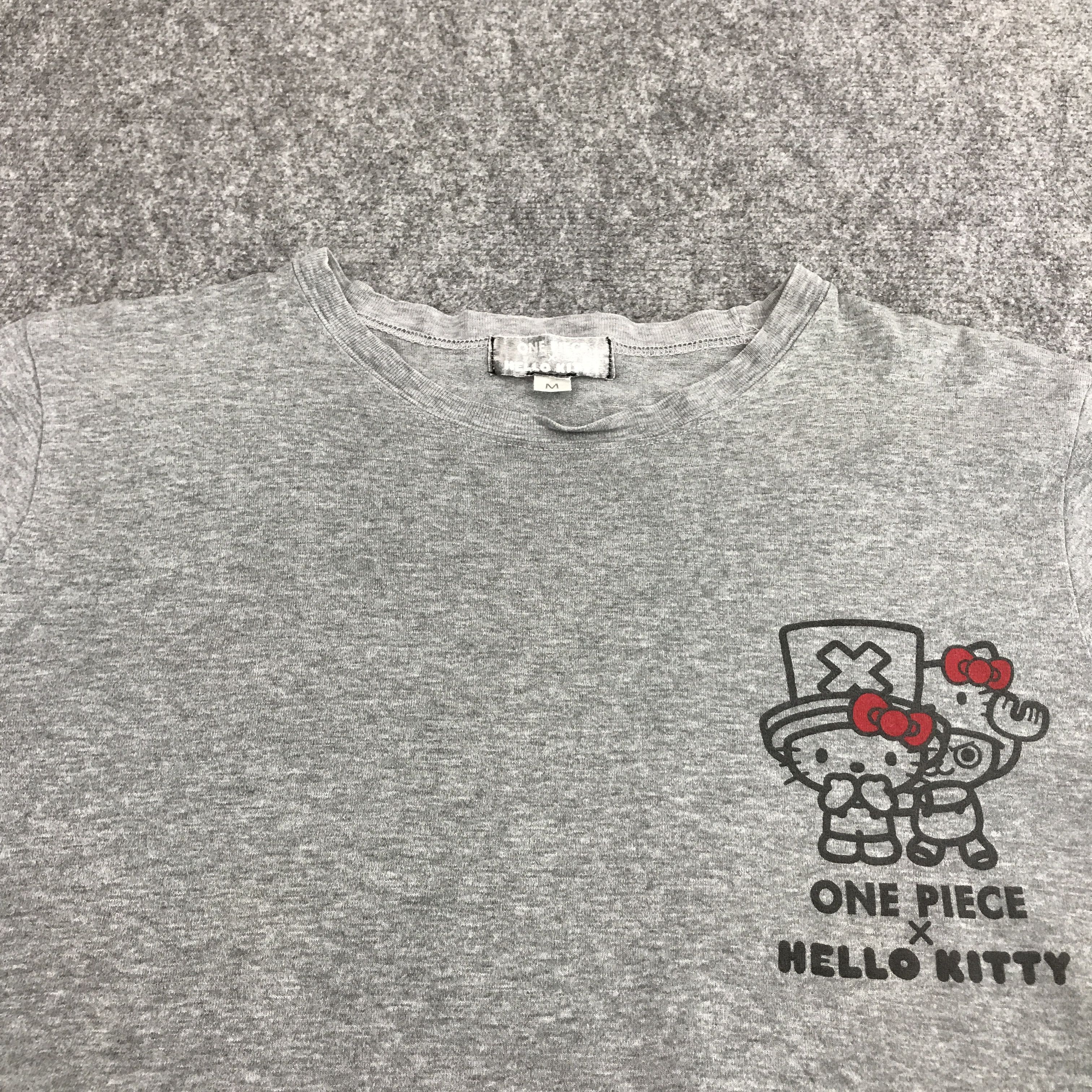 Cartoon Network × Japanese Brand × One Piece one piece x hello kitty Cartoon anime Japan tshirt Size US M / EU 48-50 / 2 - 5 Thumbnail
