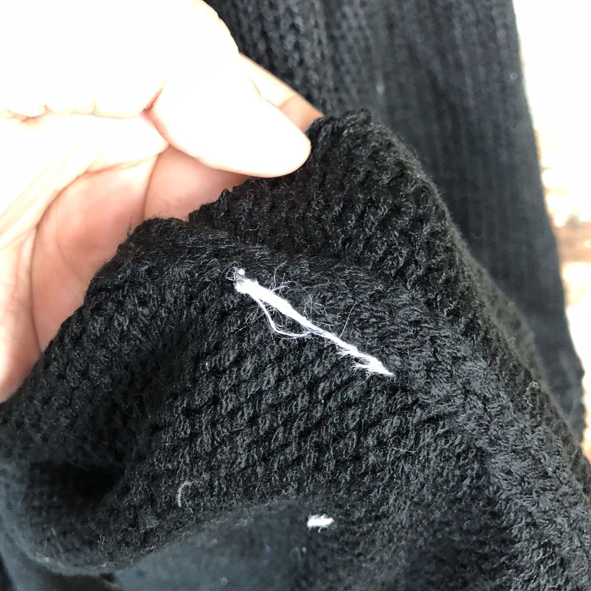Homespun Knitwear × Japanese Brand Japanese Brand Black Cardigan Knitwear #A2207 Size S / US 4 / IT 40 - 10 Thumbnail