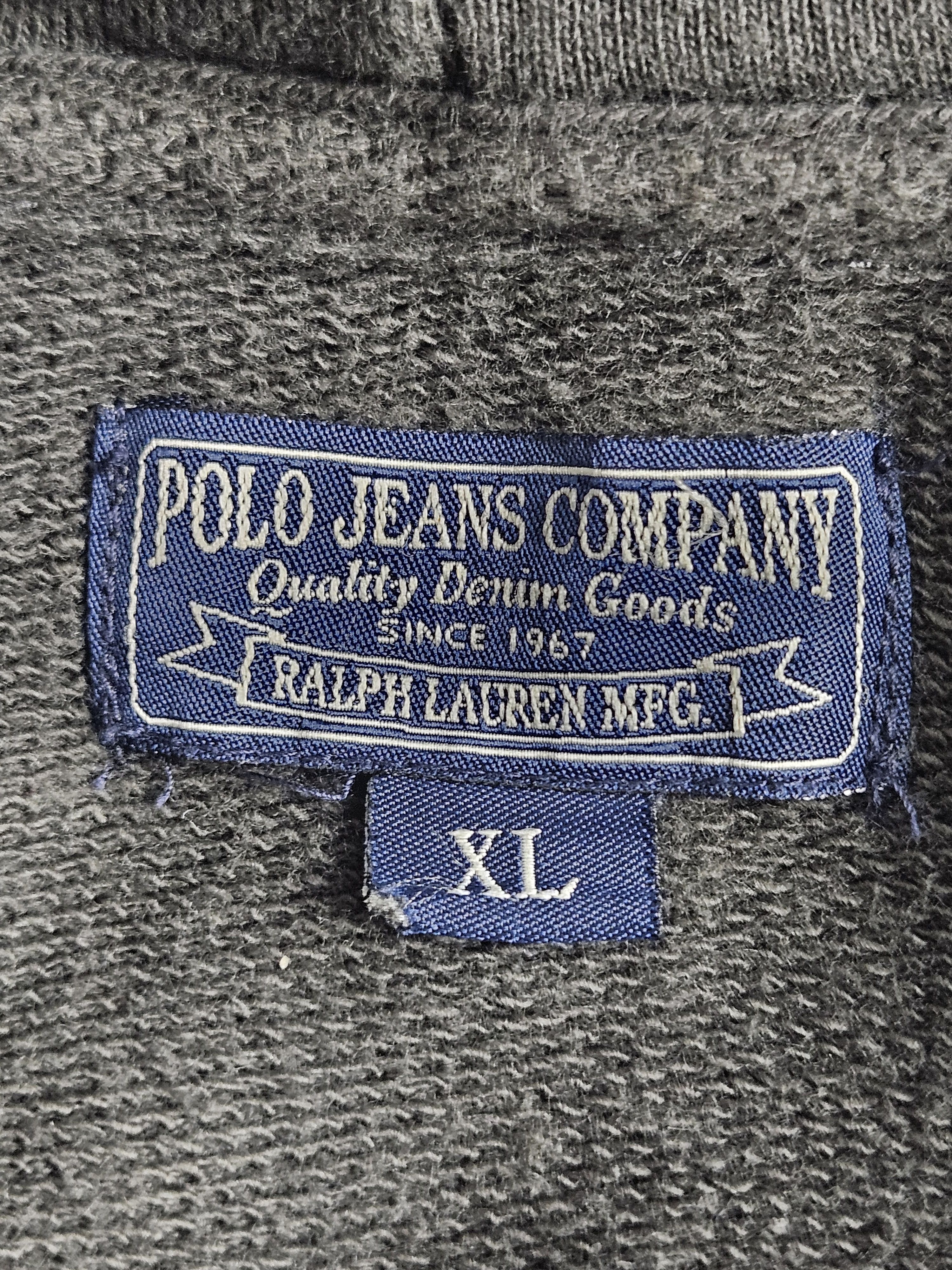 Polo Ralph Lauren Vintage Polo Ralph Lauren Jeans Company hoodie USA Flag Size US XL / EU 56 / 4 - 4 Thumbnail