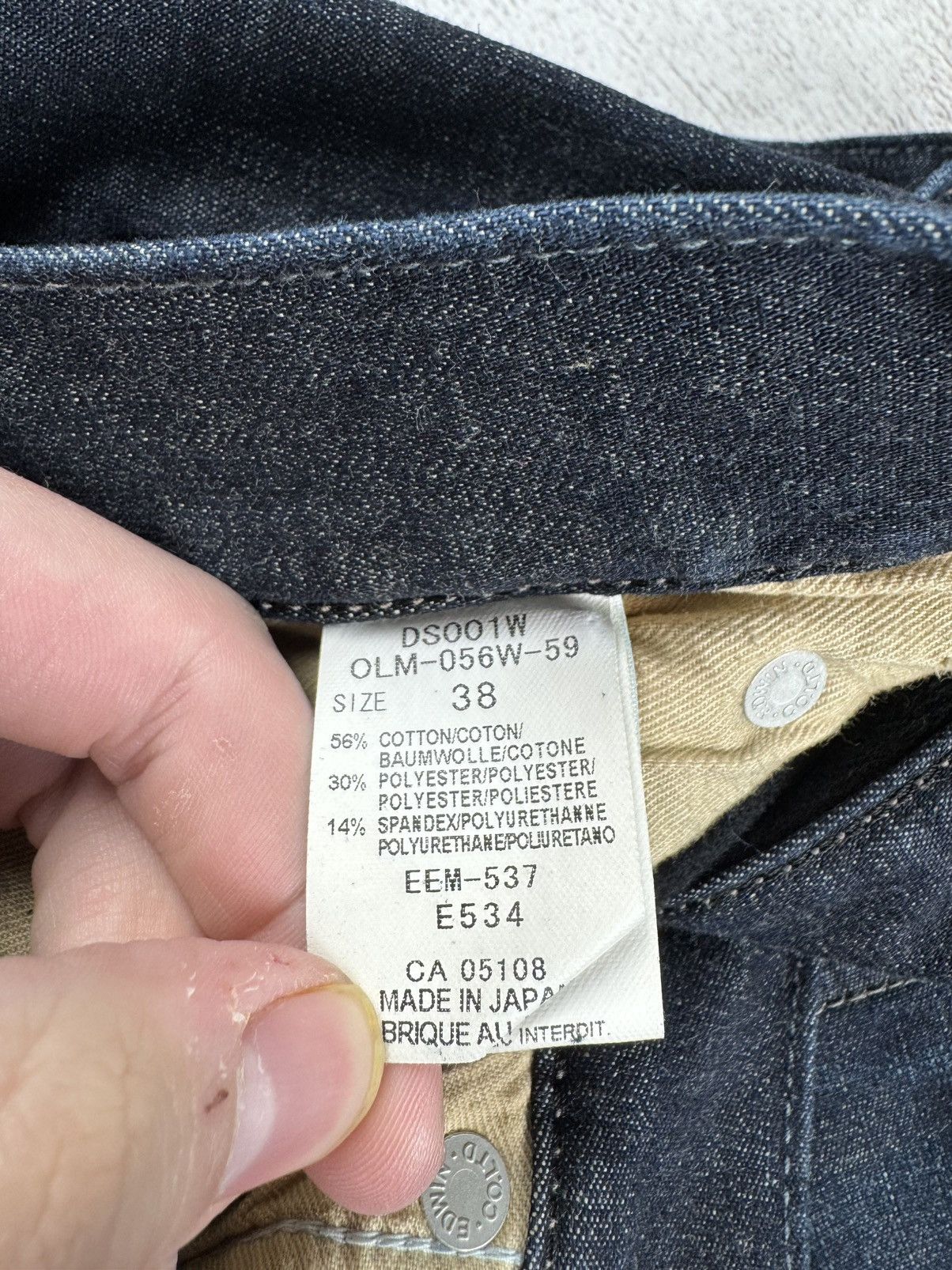Edwin EDWIN Swiss Olympic Switzerland 38 Pants Jeans Denim Y2K Size US 38 / EU 54 - 16 Thumbnail