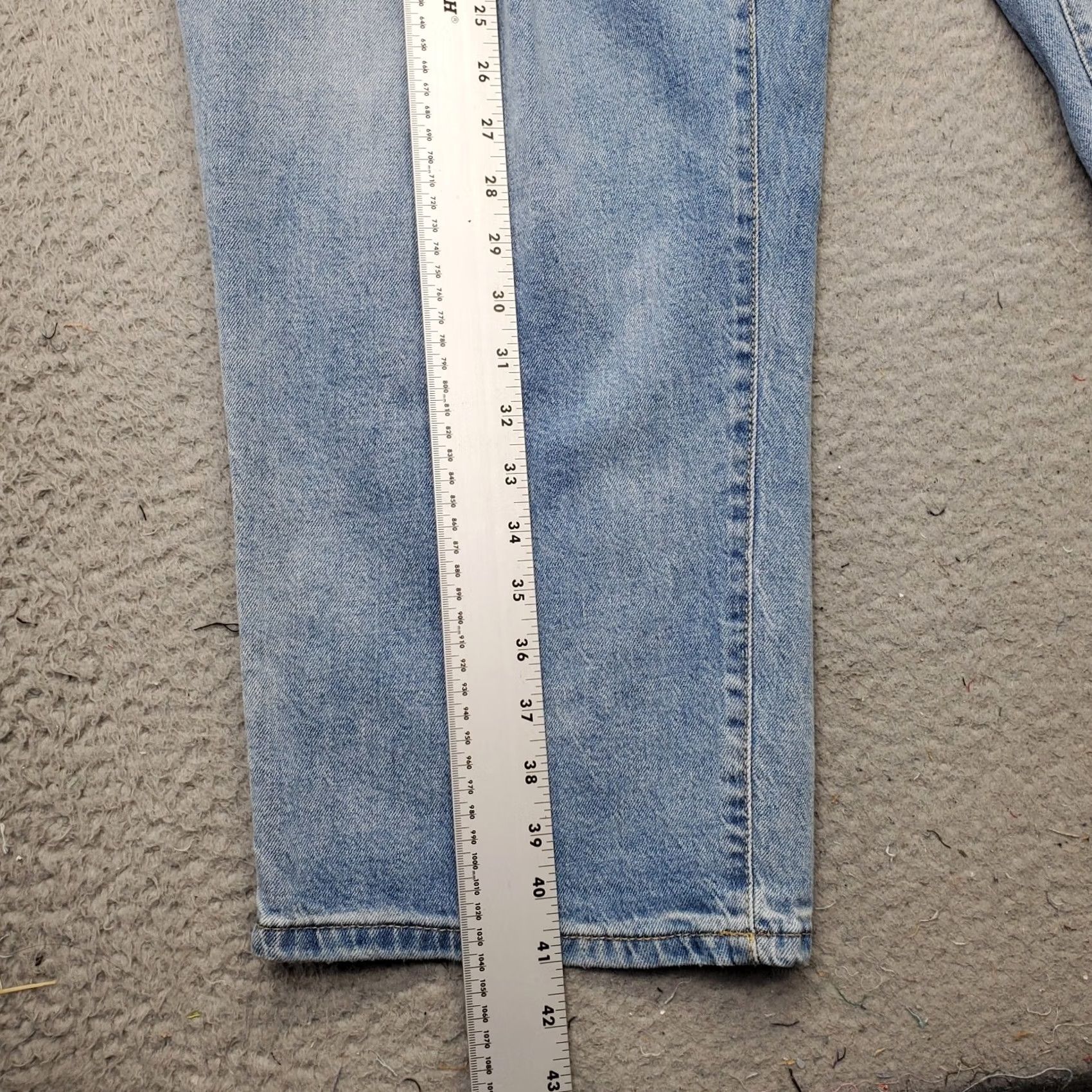 Vintage Universal Thread Skinny Jeans Women 28/R Blue Denim High Rise Distressed Stretch Jeans (Size 28, Womens) Size 28" / US 6 / IT 42 - 3 Thumbnail