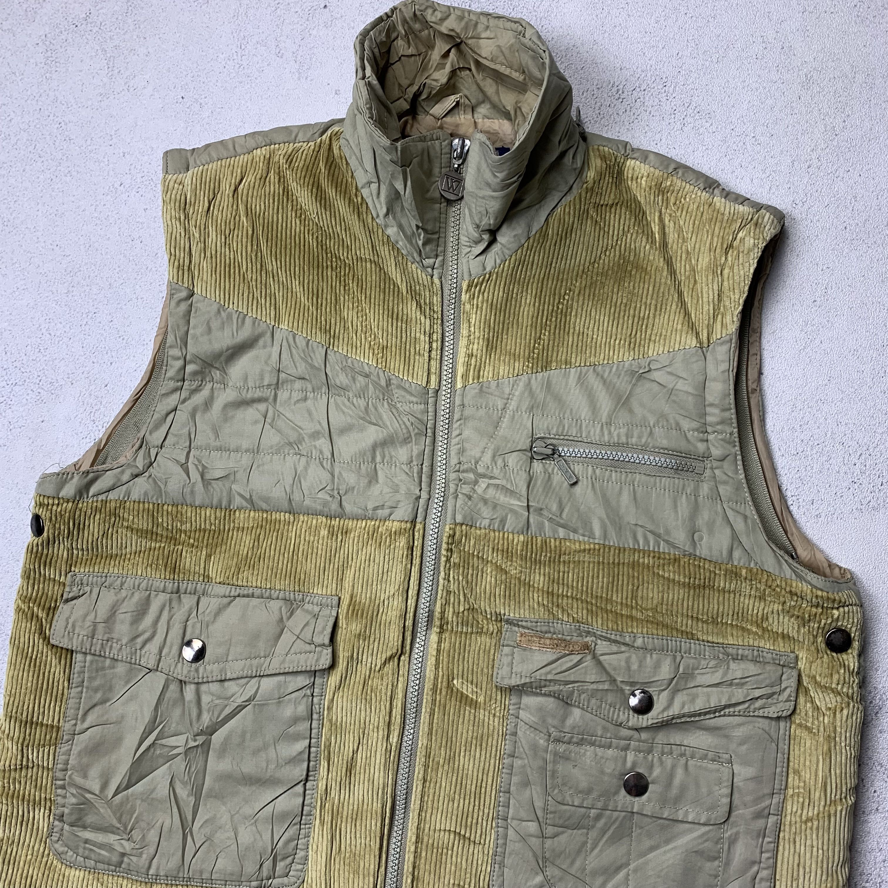 Vintage Vintage Wellington Vest Corduroy Size US M / EU 48-50 / 2 - 2 Thumbnail