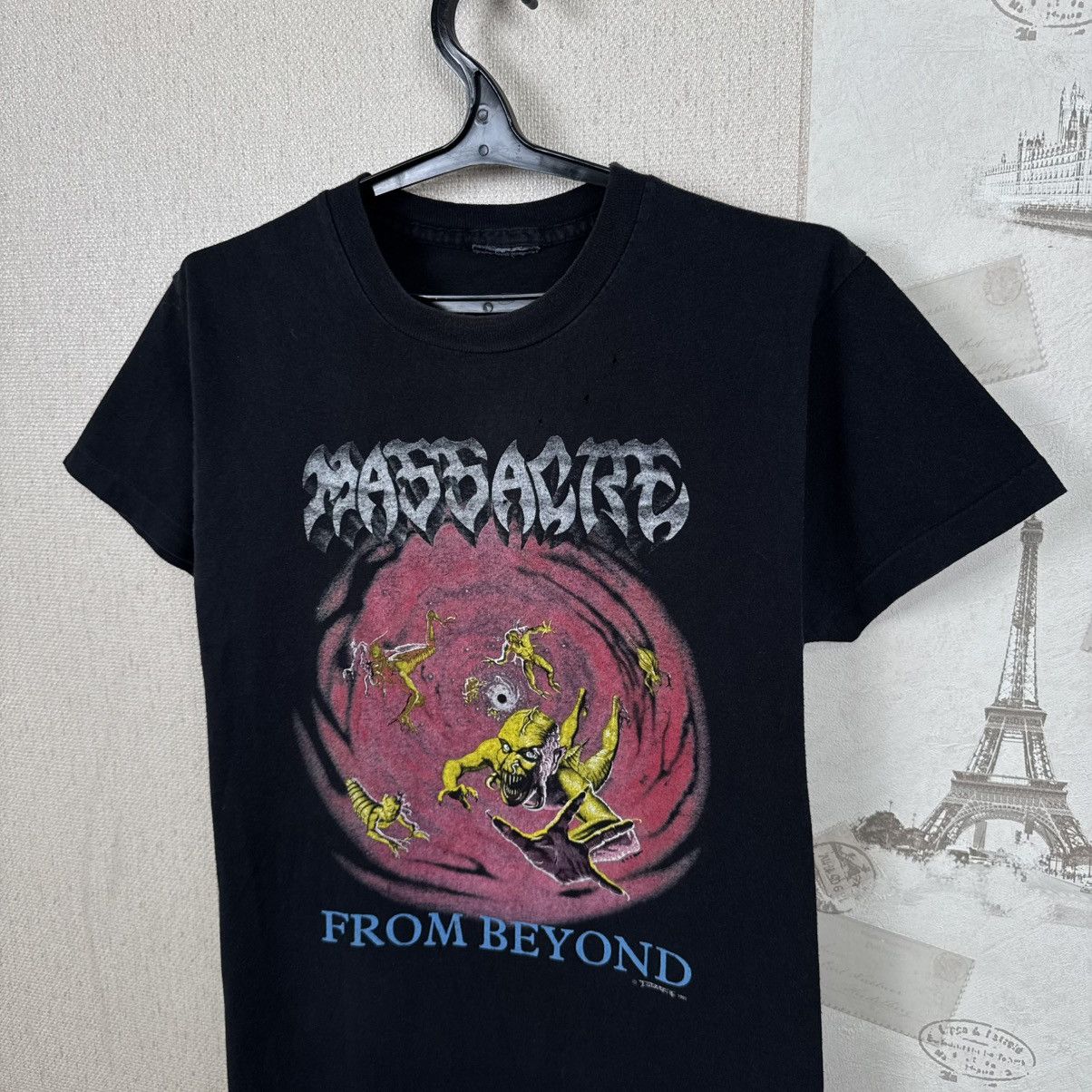 Other Vintage Massacre Band T shirt 1991 From Beyond Rock Metal Size US M / EU 48-50 / 2 - 8 Thumbnail