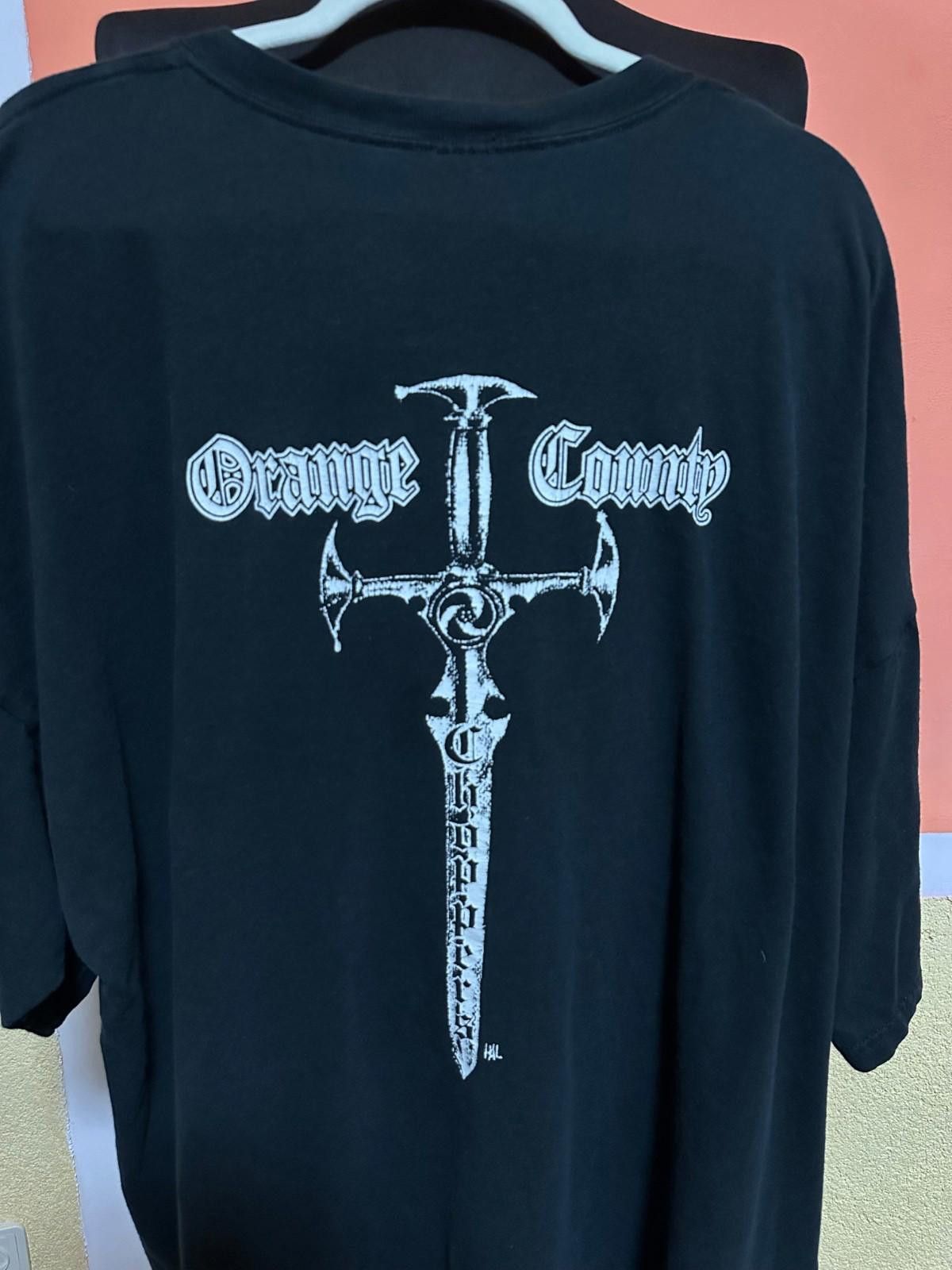 West Coast Choppers Vintage Y2K Orange County Choppers Double Sided Graphi Shirt Size US XXL / EU 58 / 5 - 2 Thumbnail