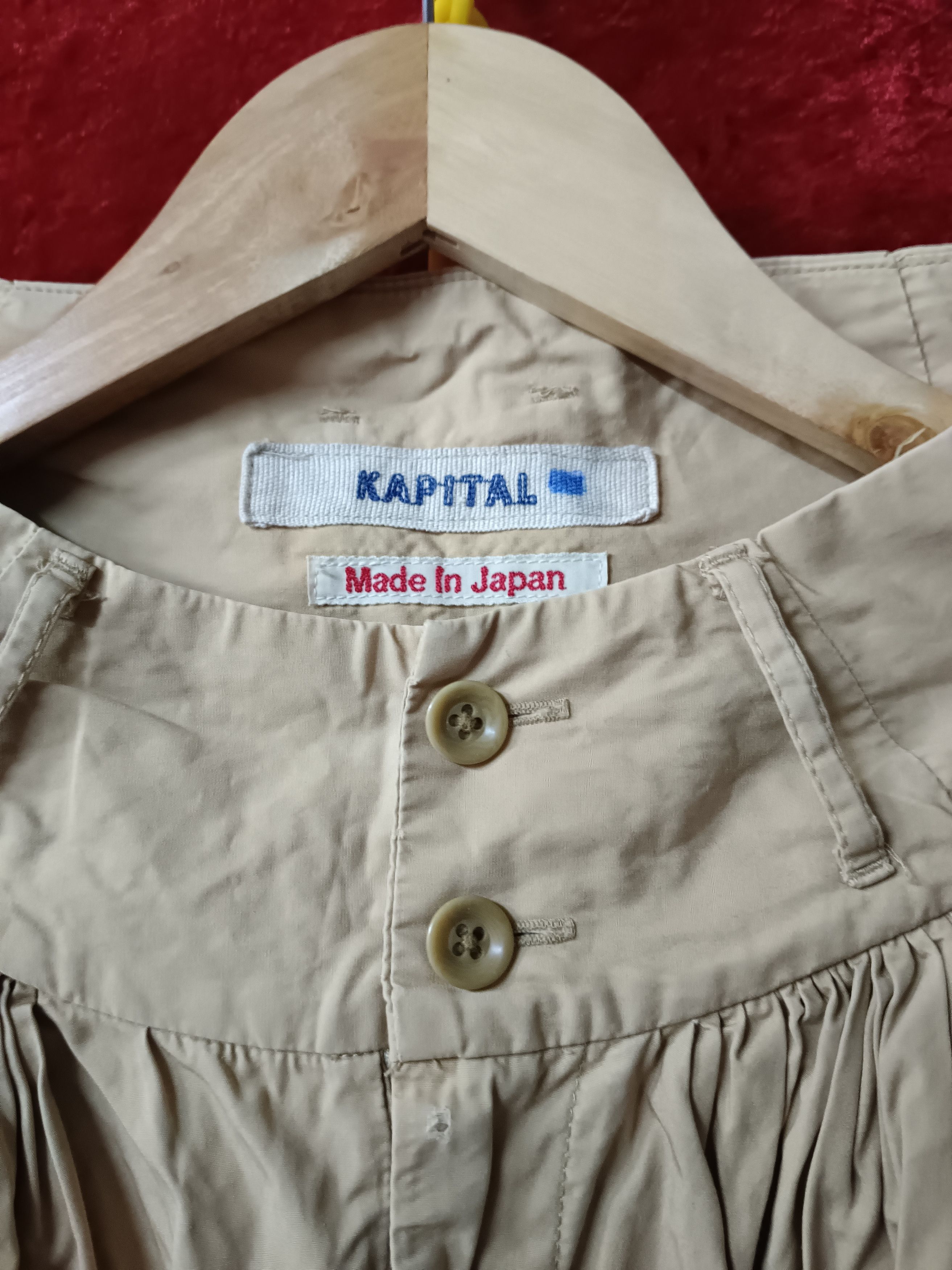 Kapital Kountry Poetry Waist Short Pants Size US 27 - 9 Thumbnail