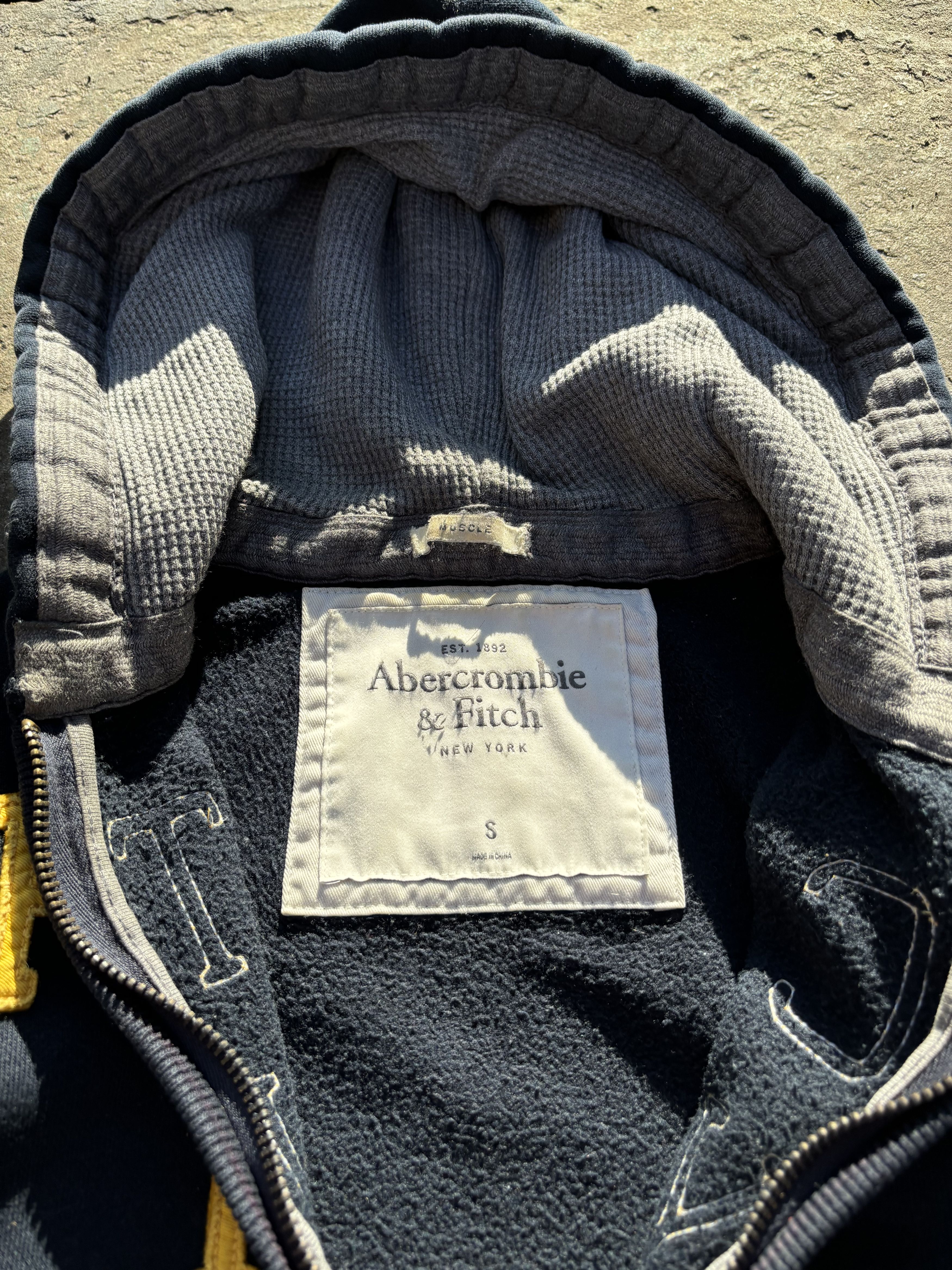 Abercrombie & Fitch Abercrombie & Fitch NY Muscle High Cotton Zip Hoodie Size US S / EU 44-46 / 1 - 4 Thumbnail