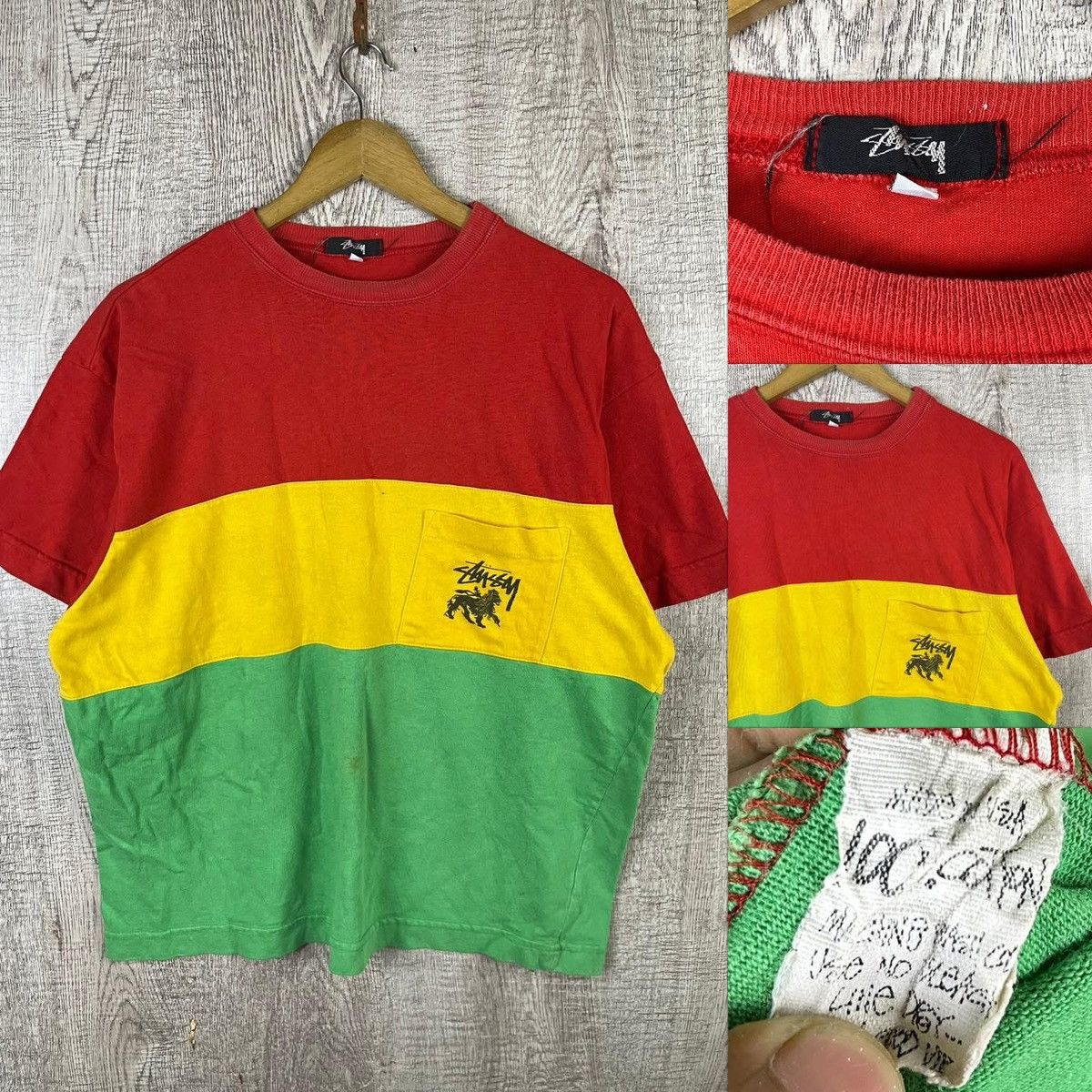 Stussy Og 1985’s stussy tom tom ( Rare Size US S / EU 44-46 / 1 - 3 Thumbnail