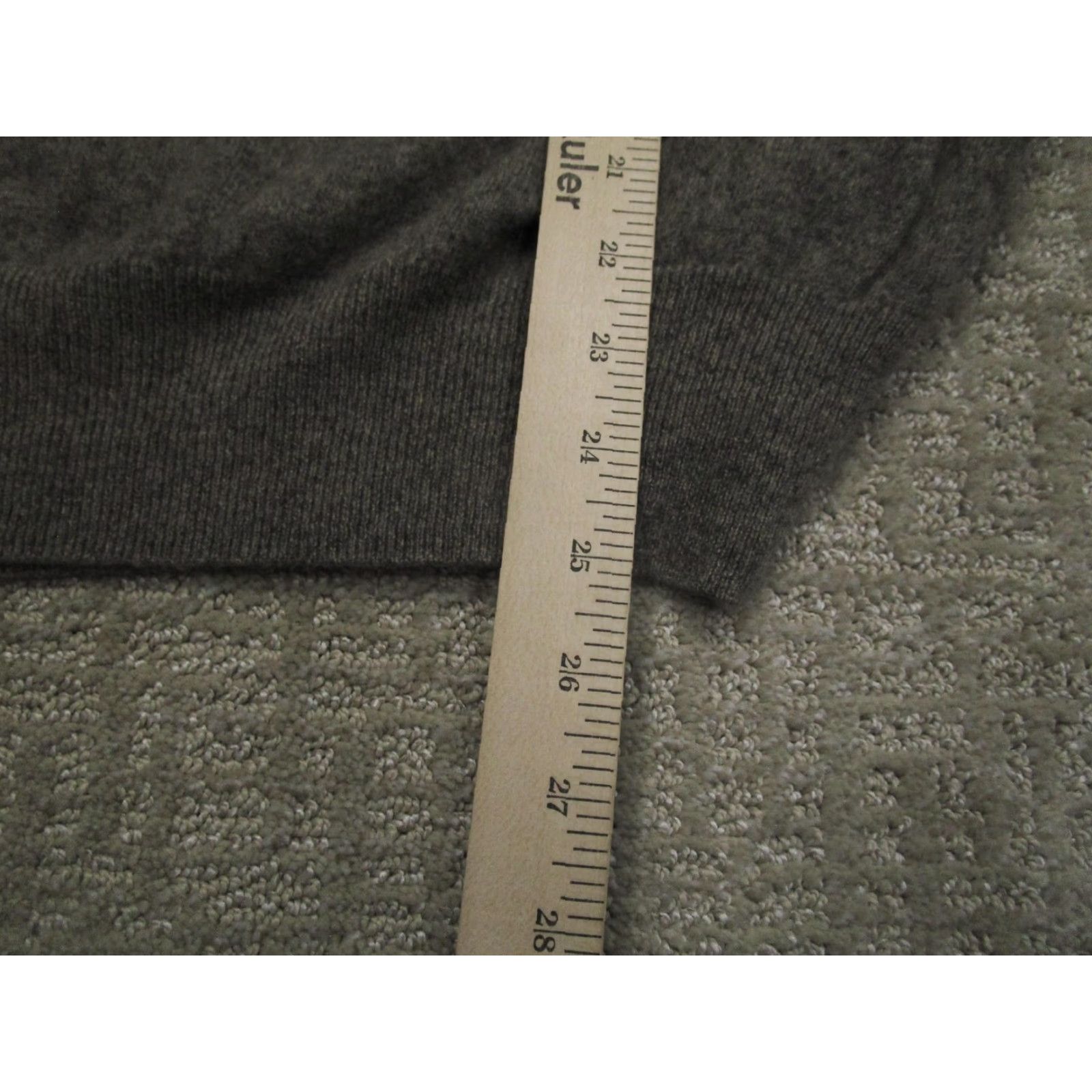 Cremieux Daniel Cremieux Sweater Men XL Brown V-Neck 100% Cashmere Lightweight Pullover Knit Classic, Preppy Mens Size US XL / EU 56 / 4 - 6 Thumbnail