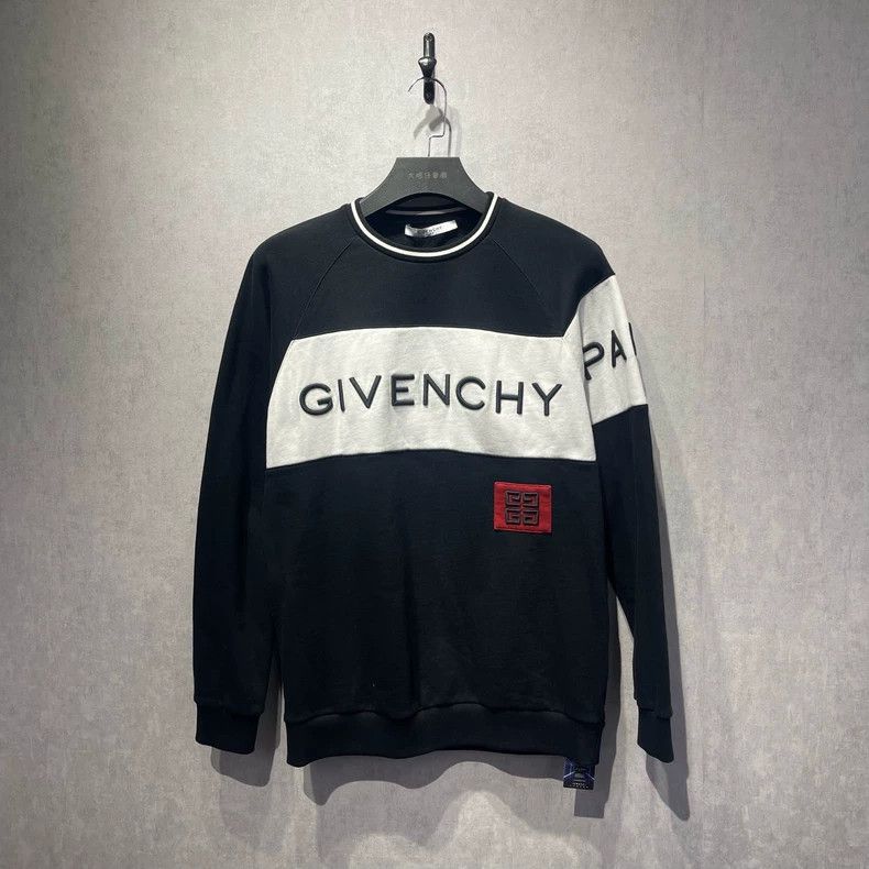Givenchy Givenchy Black and white logo sweater Size US S / EU 44-46 / 1 - 1 Thumbnail
