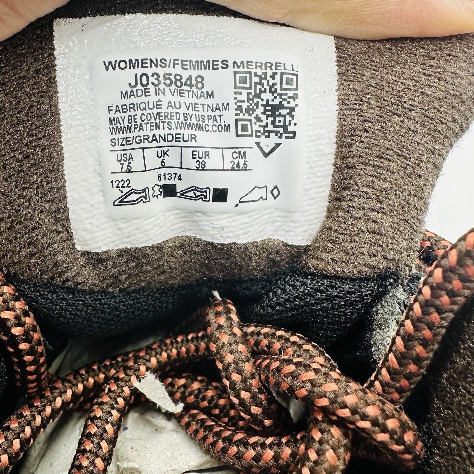 Merrell Size 7.5 - Women’s Merrell Moab 3 Mid Waterproof Vibram Size US 7.5 / IT 37.5 - 5 Thumbnail