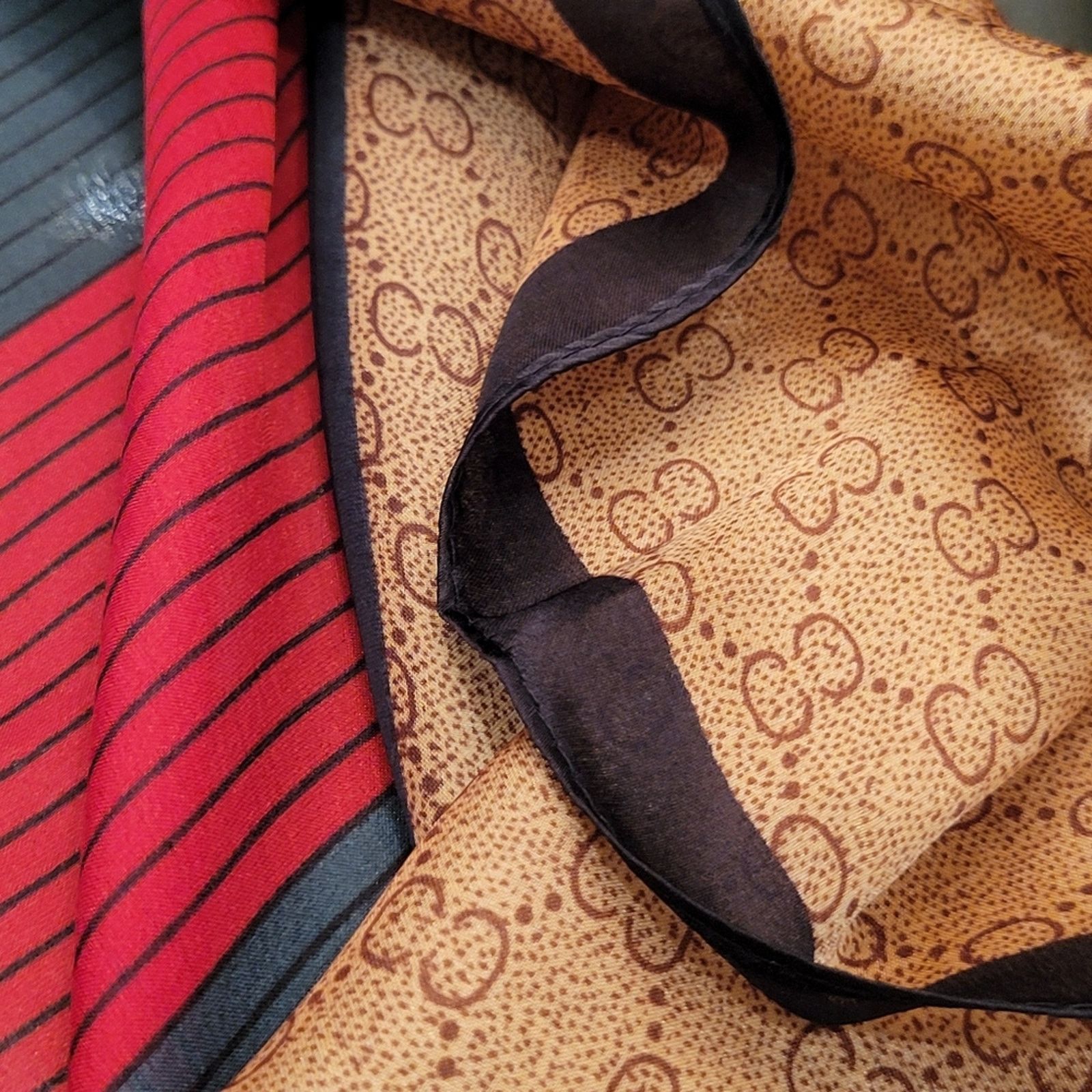 (B).Stroy SCARF/Ladies Scarf /Hijab Monogram Style| Head Wrap NWOT Size ONE SIZE - 7 Thumbnail