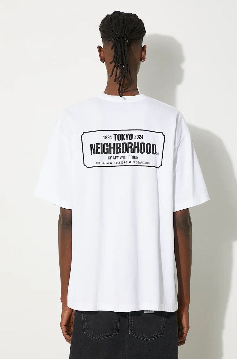 Neighborhood NEIGHBORHOOD BACK LOGO TEE Size US L / EU 52-54 / 3 - 1 Thumbnail