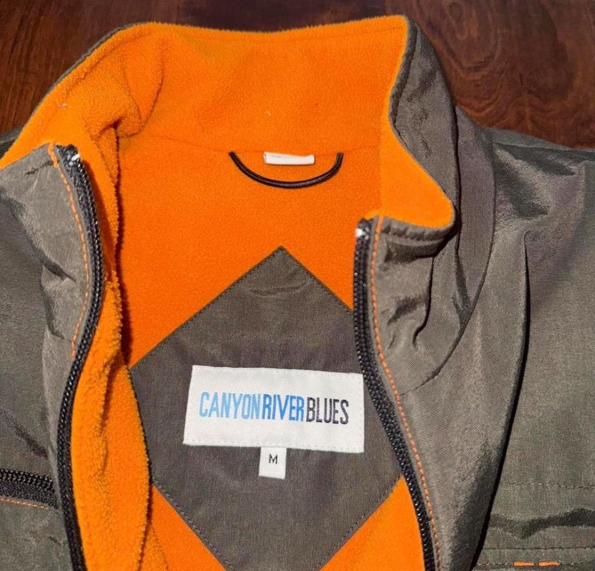 Other Canyon River Blues green and orange fleece-lined vest Size US M / EU 48-50 / 2 - 3 Thumbnail