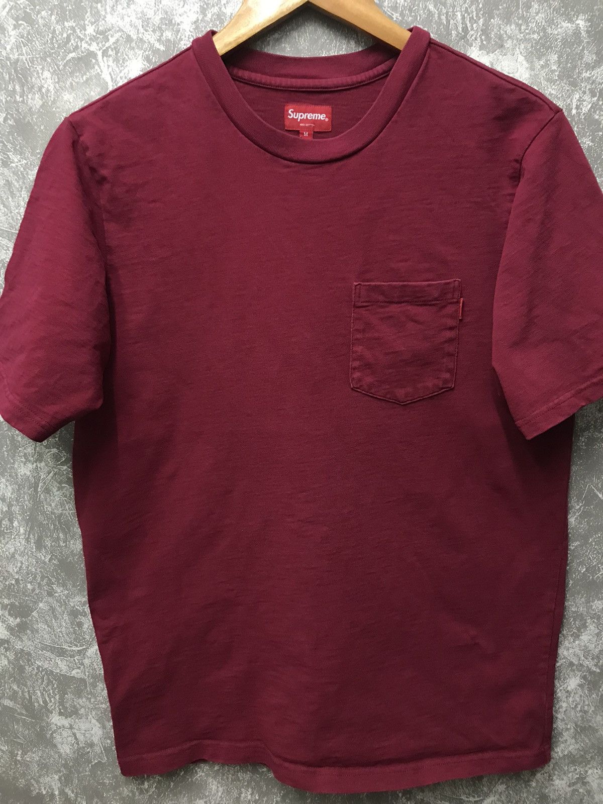 Japanese Brand Supreme Pocket Blank Tee Size US M / EU 48-50 / 2 - 1 Thumbnail