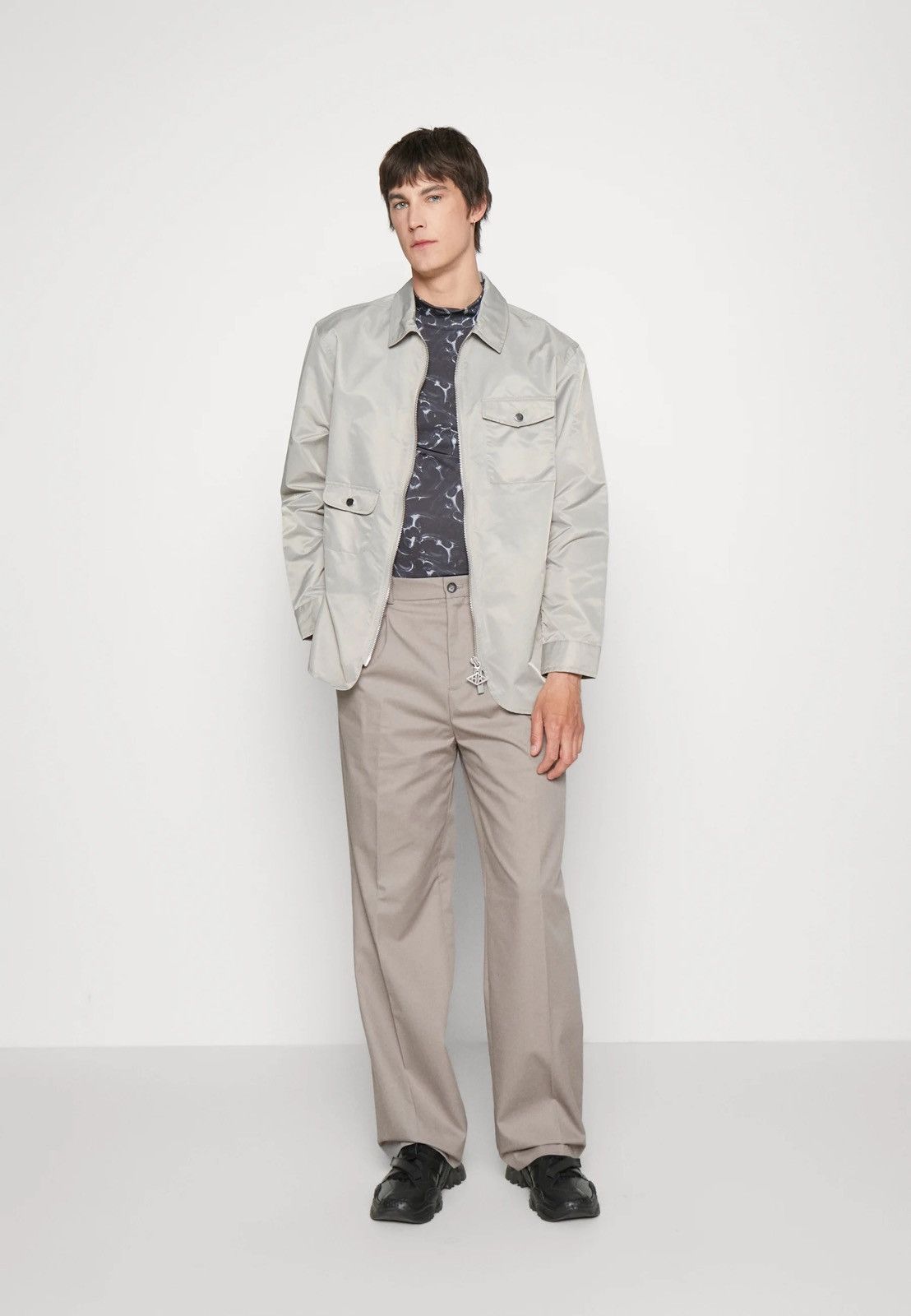 Han Kjobenhavn !DS! AW22 Han Kjobenhavn Boxy Suit Beige Trousers Size US 30 / EU 46 - 1 Thumbnail
