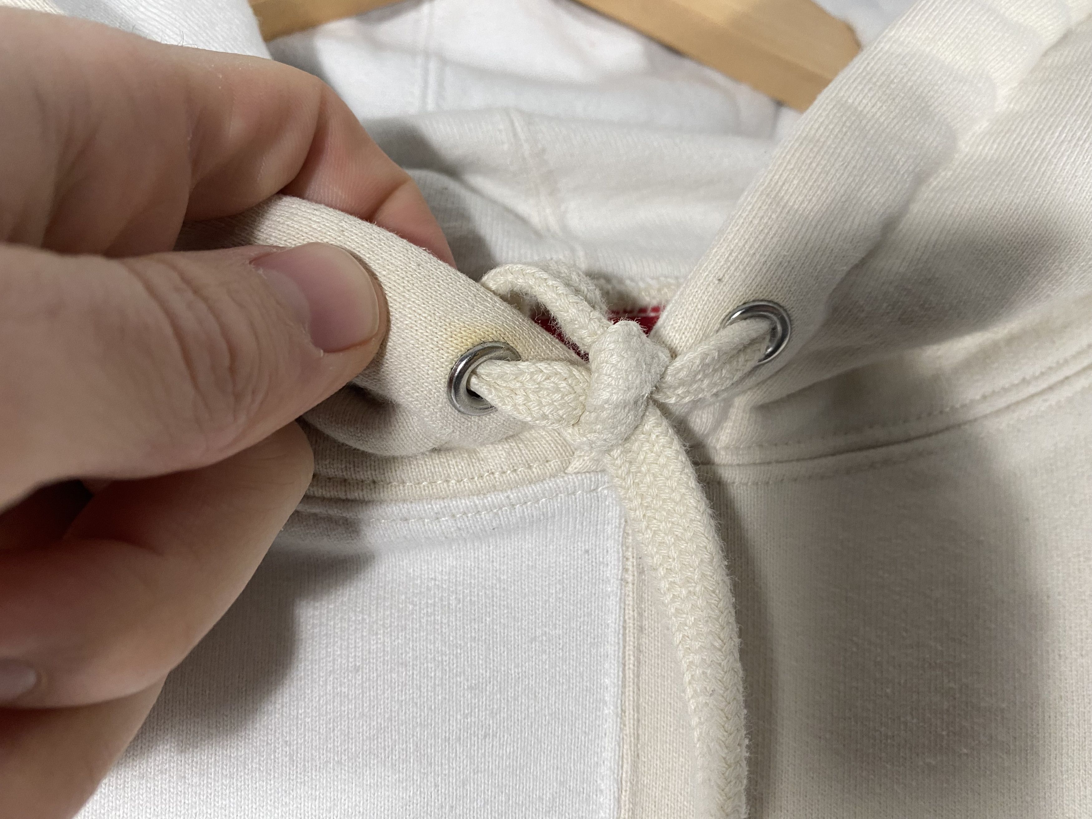 Supreme Supreme FW18 Tricolor Old English Hoodie Ash Gray Size US L / EU 52-54 / 3 - 4 Thumbnail