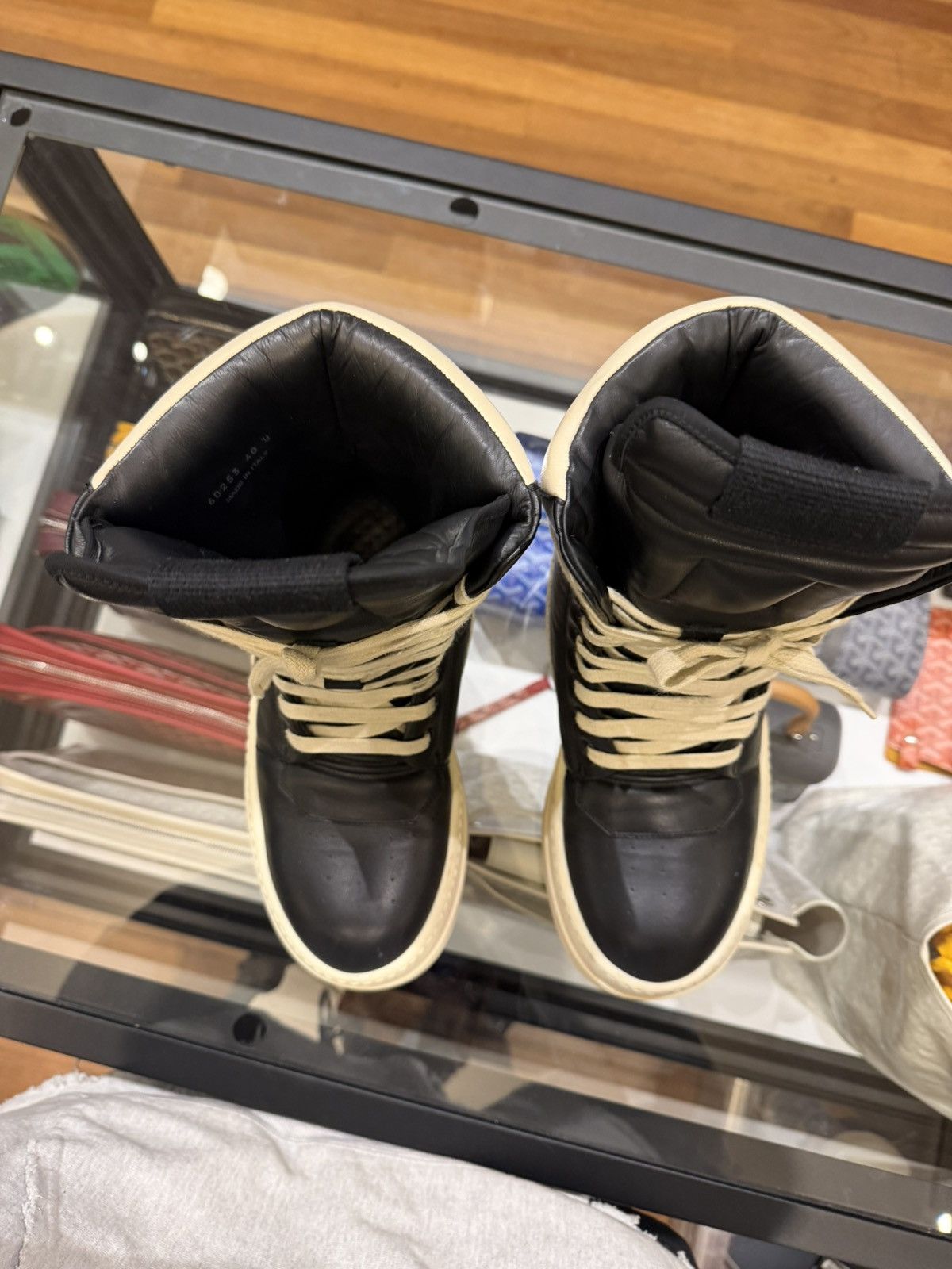 Rick Owens Mega Bumper GeoBasket Sneaker