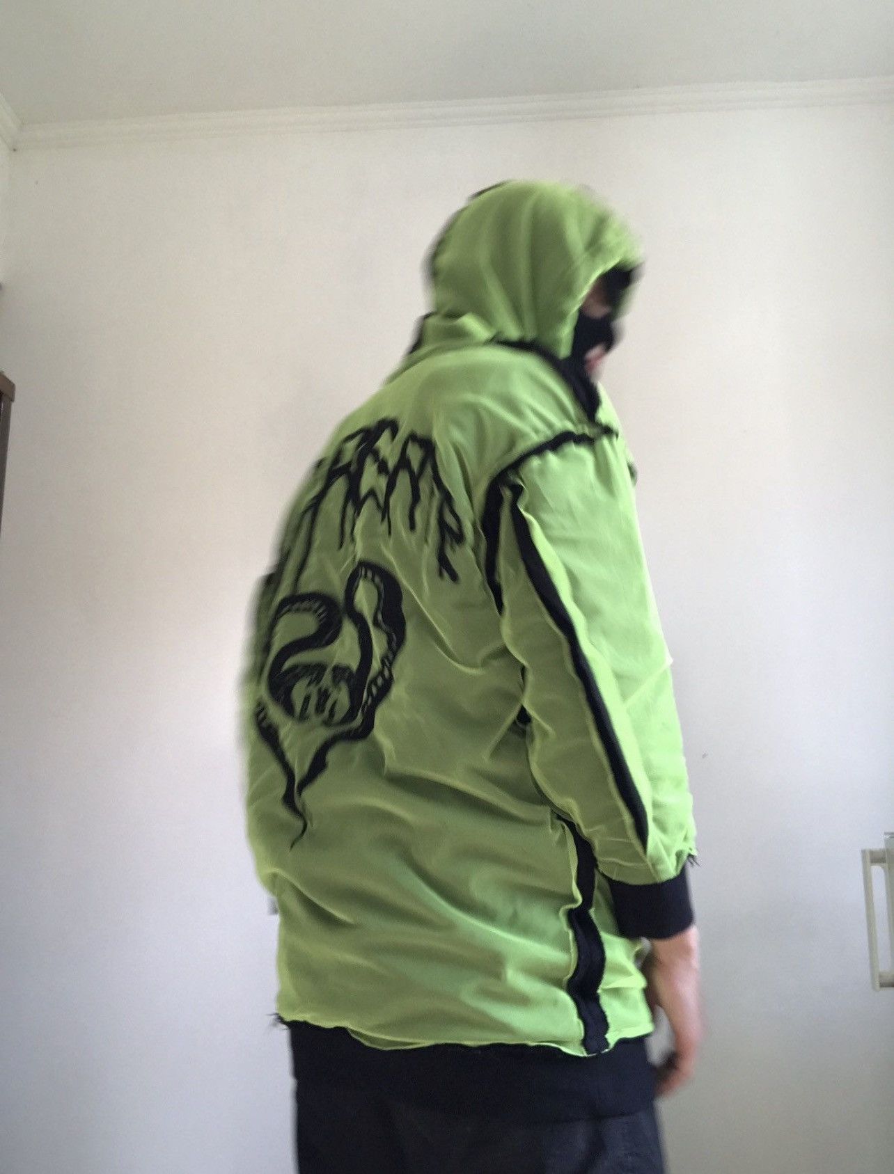Diesel Vintage Diesel Y2k Mesh Baggy Hoodie Size US S / EU 44-46 / 1 - 2 Thumbnail