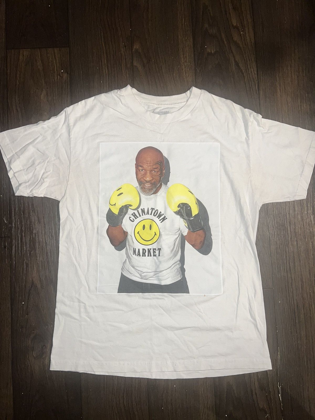 Market × Vintage Chinatown Market x Mike Tyson Photo Tee, Large Size US L / EU 52-54 / 3 - 2 Thumbnail