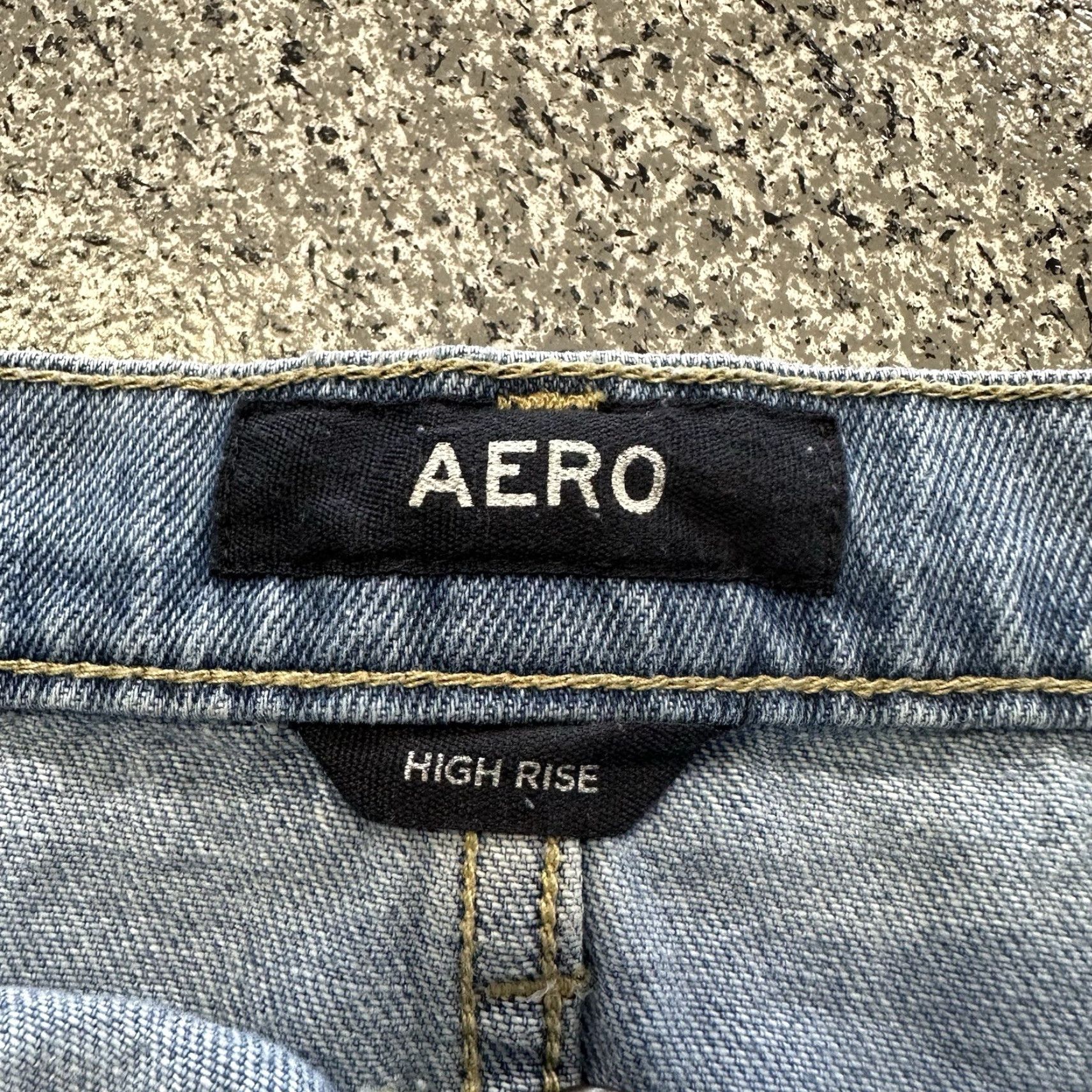 Vintage Aéropostale Skirt Womens 8 Denim High Rise Mini Blue Casual Shorts? Size 30" / US 8 / IT 44 - 2 Thumbnail