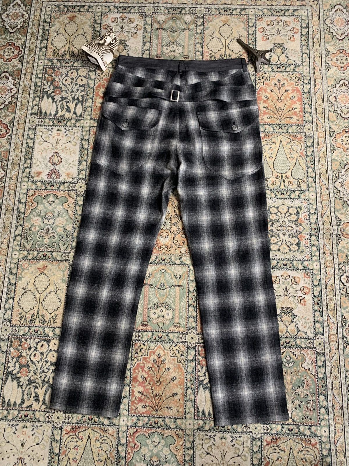 Hysteric Glamour × Japanese Brand Codes Combine Plaid Tartan Japanese Style Trousers Rare Size US 32 / EU 48 - 14 Thumbnail
