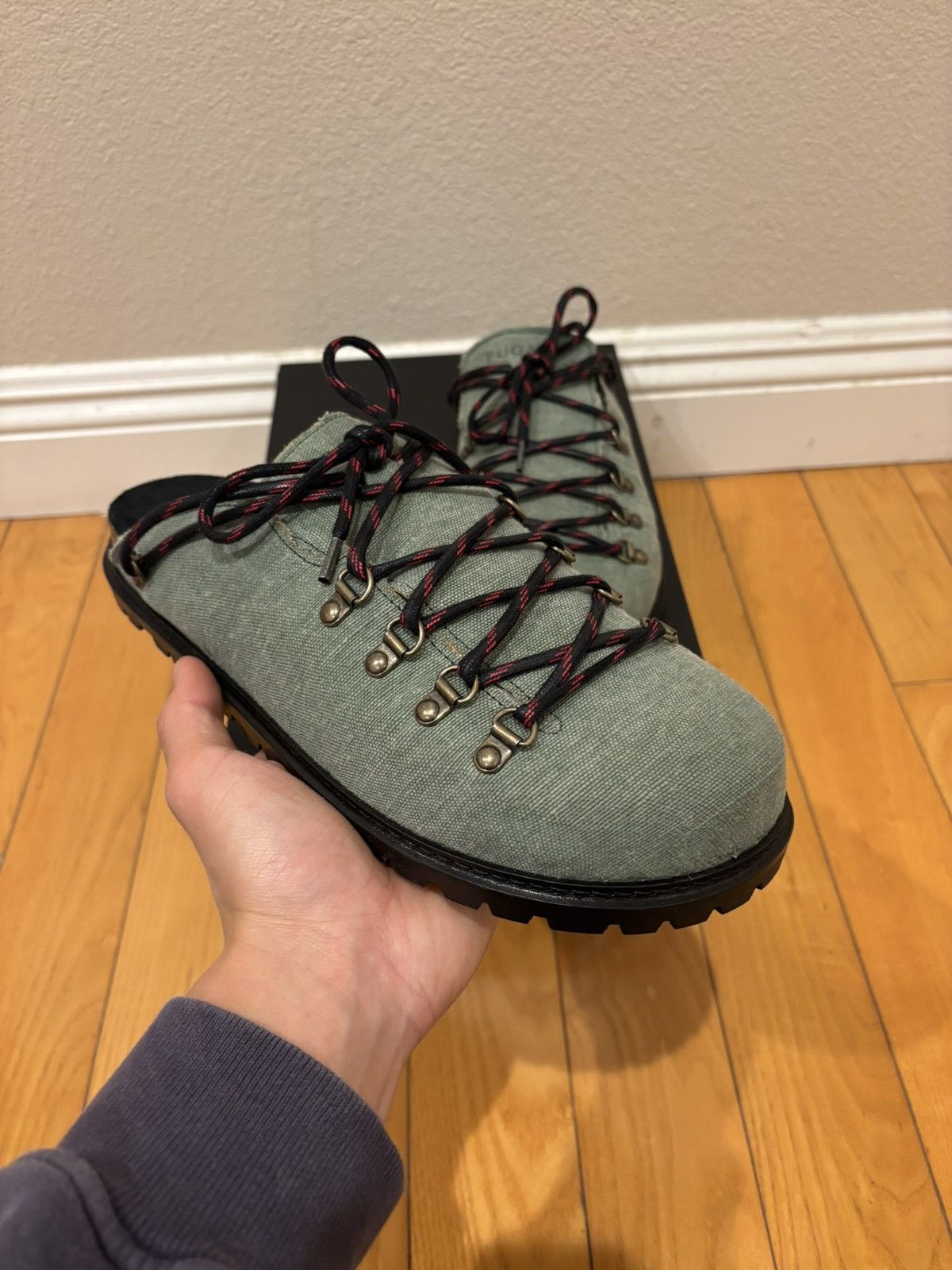 Fugazi Fugazi Tibet Olive Canvas Size US 12 / EU 45 - 5 Thumbnail