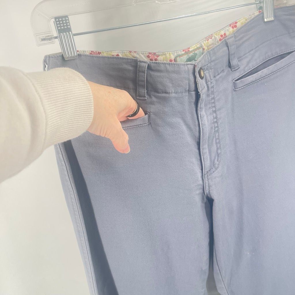 Other Horny Toad Women's Zip Fly Cotton Blend Stretch Cropped Capr Size 28" / US 6 / IT 42 - 2 Thumbnail