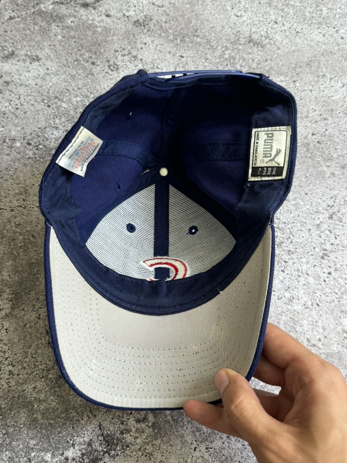 Puma × Vintage Vintage rare Puma Chicago cubs baseball cap hat Size ONE SIZE - 11 Thumbnail