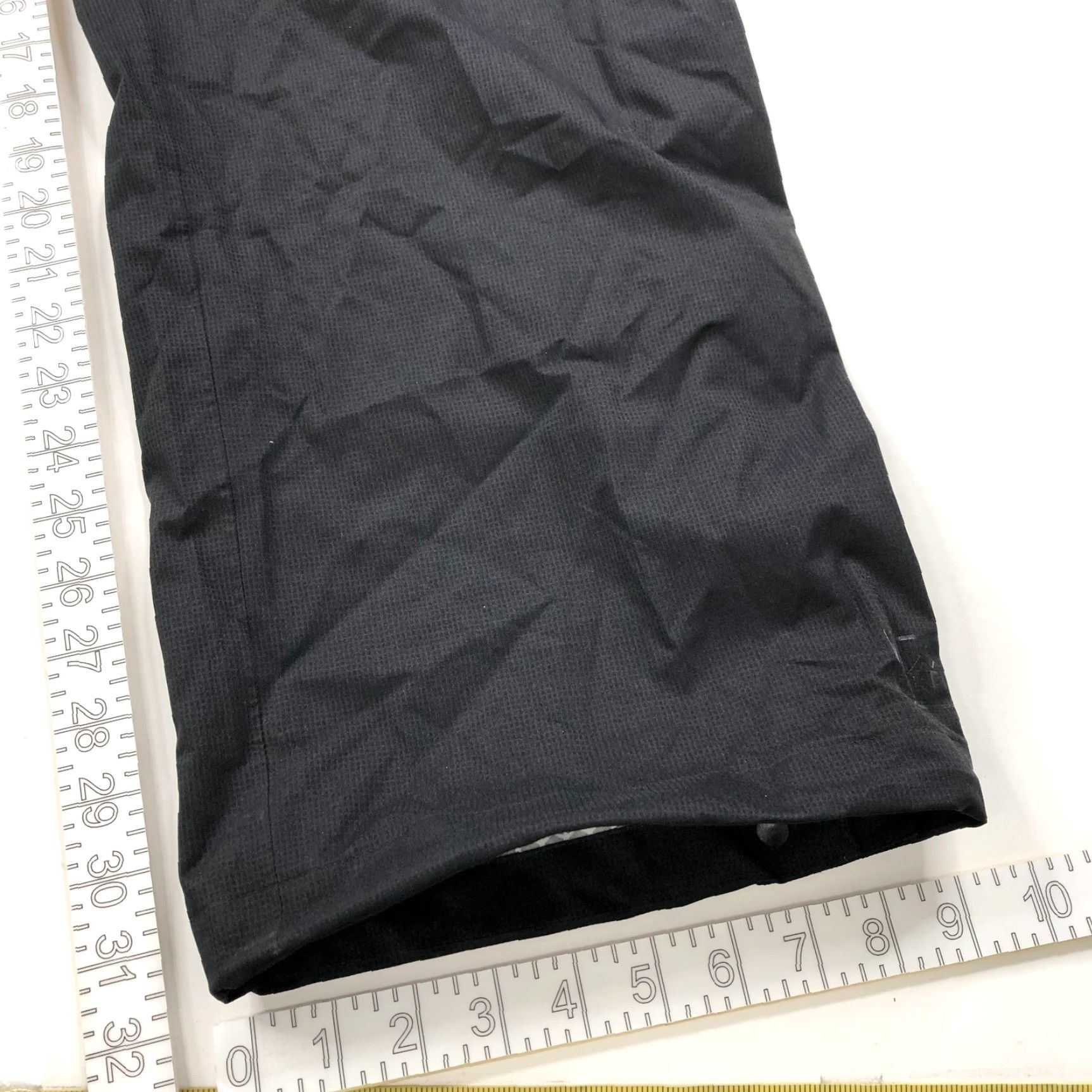 Vintage REI Elements Mens Rain Pants XXL 2XL 32L Black Polyester Trek Hiking Breathable Convertible Wind Size US 39 - 6 Thumbnail