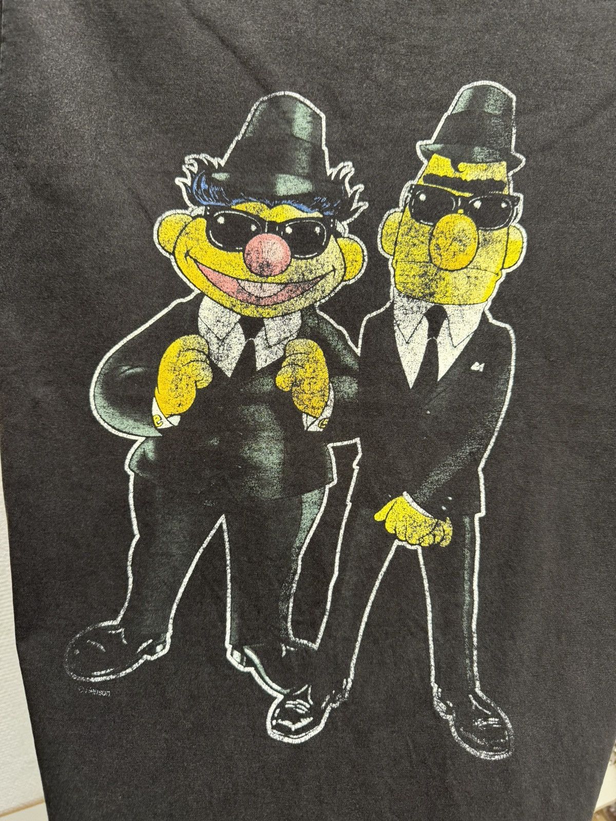 Vintage Sesame Street Henson vintage black t-shirt L sz 1998 Size US L / EU 52-54 / 3 - 3 Thumbnail