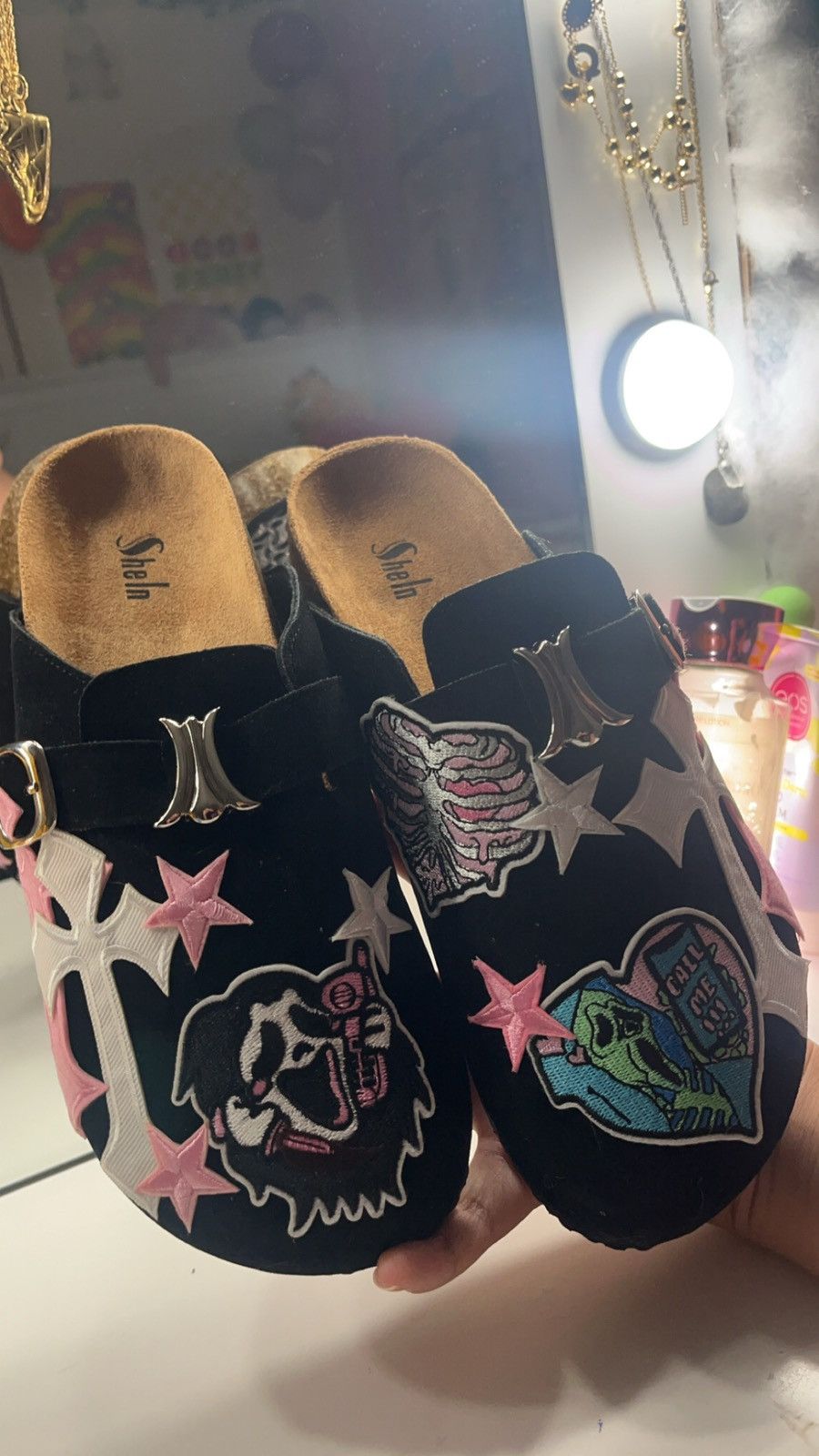 Birkenstock Scream/ghostface CUSTOM Clogs size 7 womens Size US 7 / IT 37 - 3 Thumbnail
