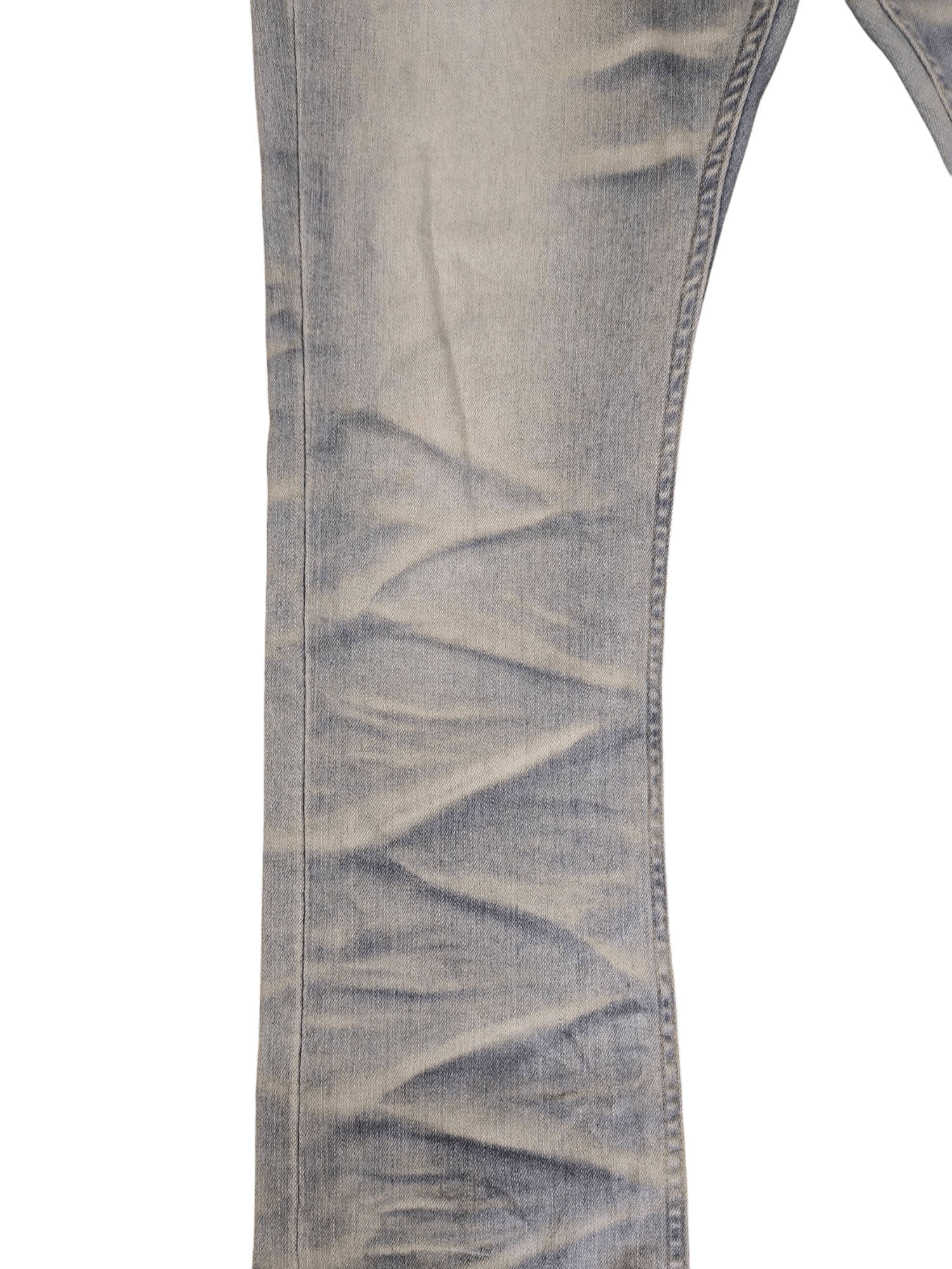 GOSTAR DE FUGA Flare Jeans Jackrose Japan Clawmark Faded Denim Bootcut Y2k Size US 34 / EU 50 - 7 Thumbnail