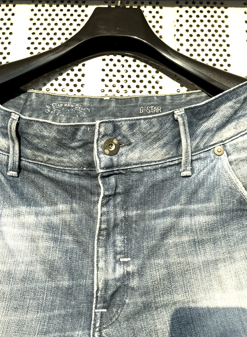 G-Star G Star Raw GS01 Vintage Men’s Jeans 3D Size US 34 / EU 50 - 6 Thumbnail