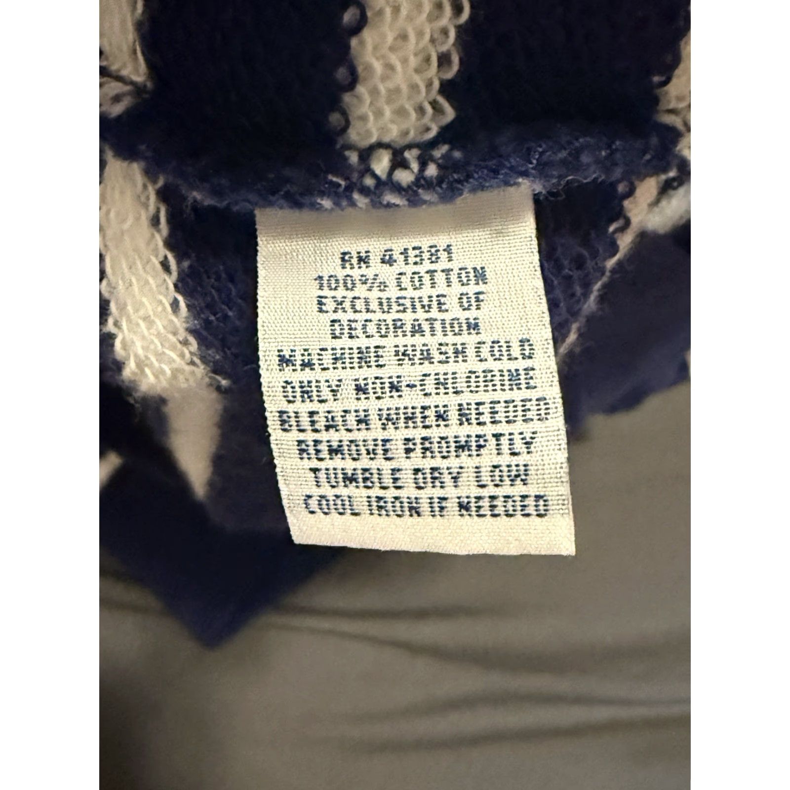 Polo Ralph Lauren Polo Ralph Lauren Sweater Men 2XL Blue White Striped Crewneck Cotton Knit Pullover Designer Classic Mens Size US XXL / EU 58 / 5 - 6 Thumbnail