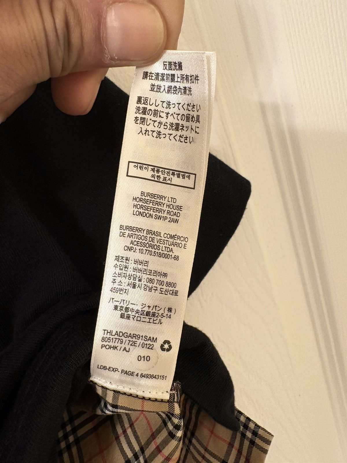 Burberry Toddlers Burberry shirt Size US XXS / EU 40 - 9 Thumbnail