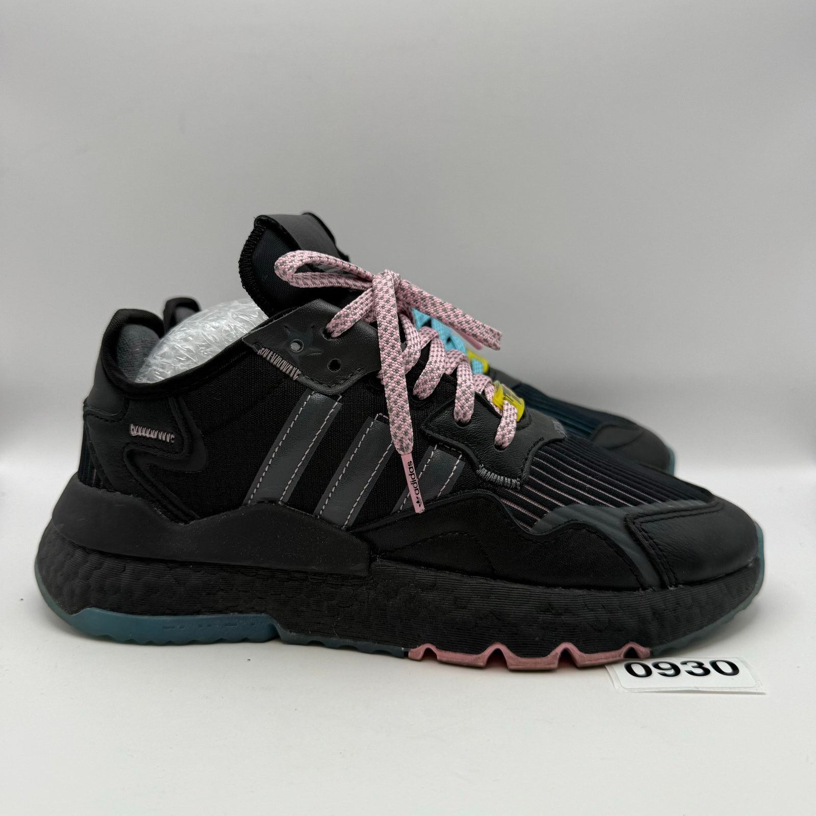 Adidas ADIDAS X NINJA NIGHT SIZE 6 FY0176 LACE UP CASUAL ACTIVE Size US 6 / IT 36 - 2 Thumbnail