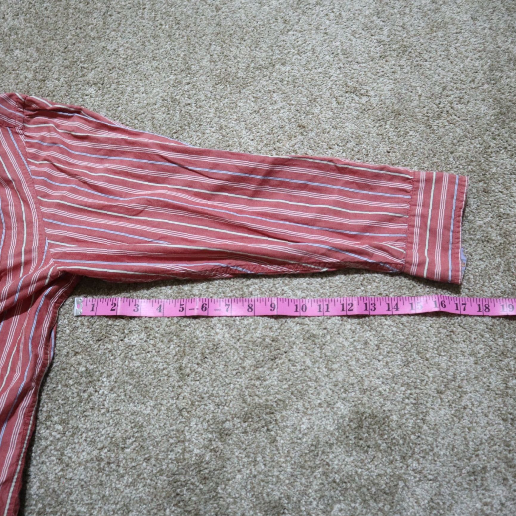 Vintage St John's Bay Shirt 100% Cotton Red Plaids & Checks Button-Up Long Sleeve Mens L Large Size US L / EU 52-54 / 3 - 7 Thumbnail