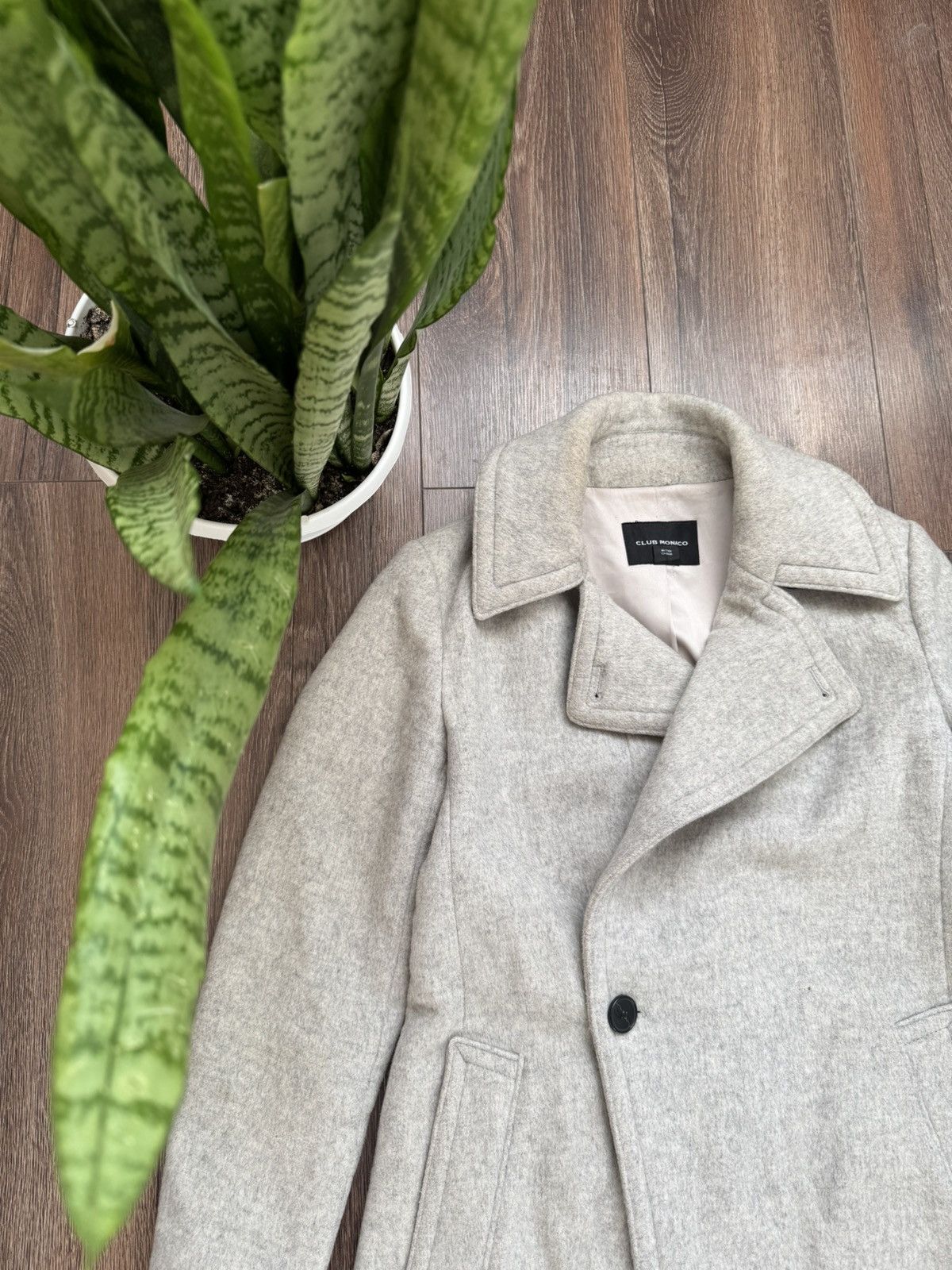 Club Monaco Club Monaco women’s S wool long coat trench Size S / US 4 / IT 40 - 2 Thumbnail