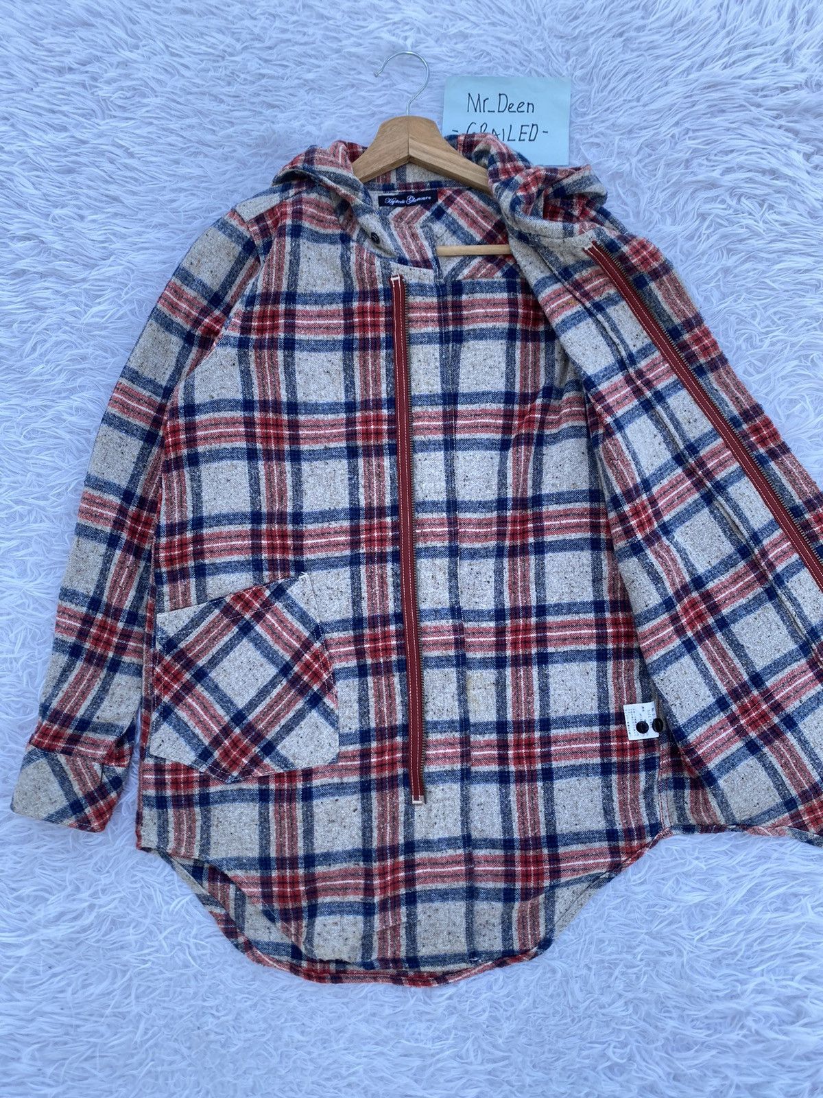 Hysteric Glamour Rare Vintage Hysteric Glamour Checkered Hooded Flannel Size US M / EU 48-50 / 2 - 8 Thumbnail