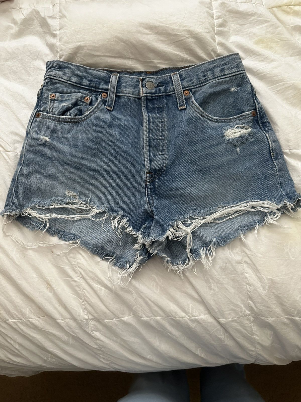 Levi's Womens levis shorts Size 28" / US 6 / IT 42 - 1 Thumbnail