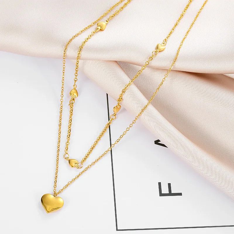 Jewelry × Vintage 2 Layer Lovers necklace Size ONE SIZE - 3 Thumbnail