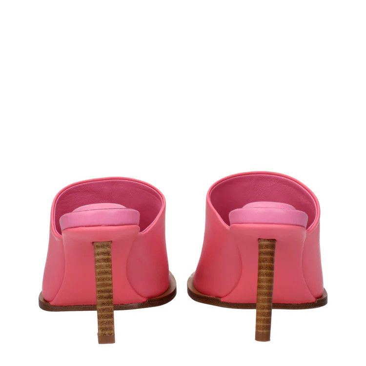 Jacquemus ob1o1e1124 Leather Sandals in Pink Size US 10 / IT 40 - 5 Thumbnail