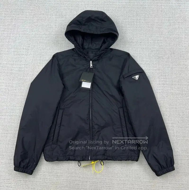 Prada Prada Men's Black Nylon Winter Jacket. Size US S / EU 44-46 / 1 - 1 Thumbnail