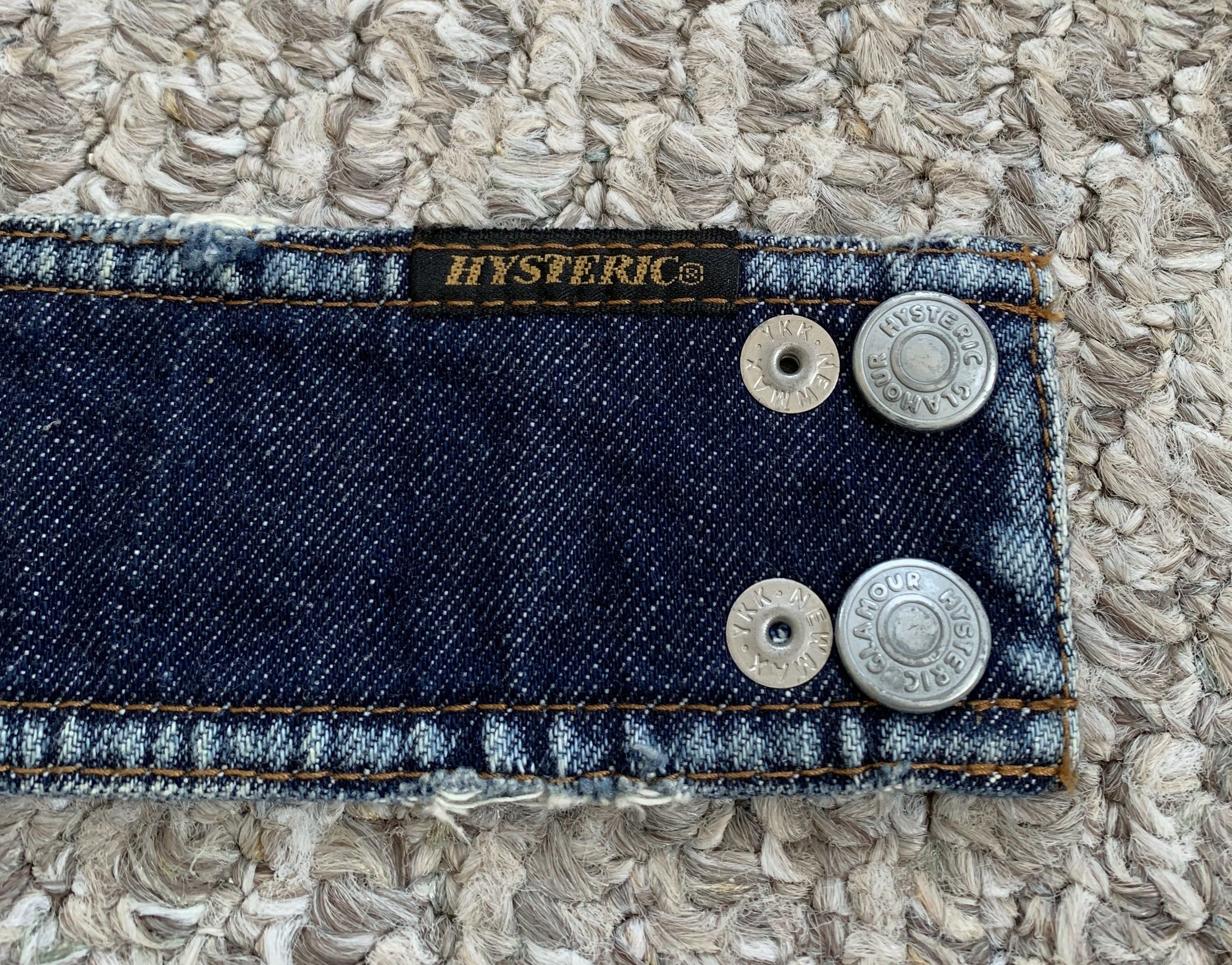 Hysteric Glamour Hysteric Glamour Reversible Denim Bracelet Size ONE SIZE - 6 Thumbnail