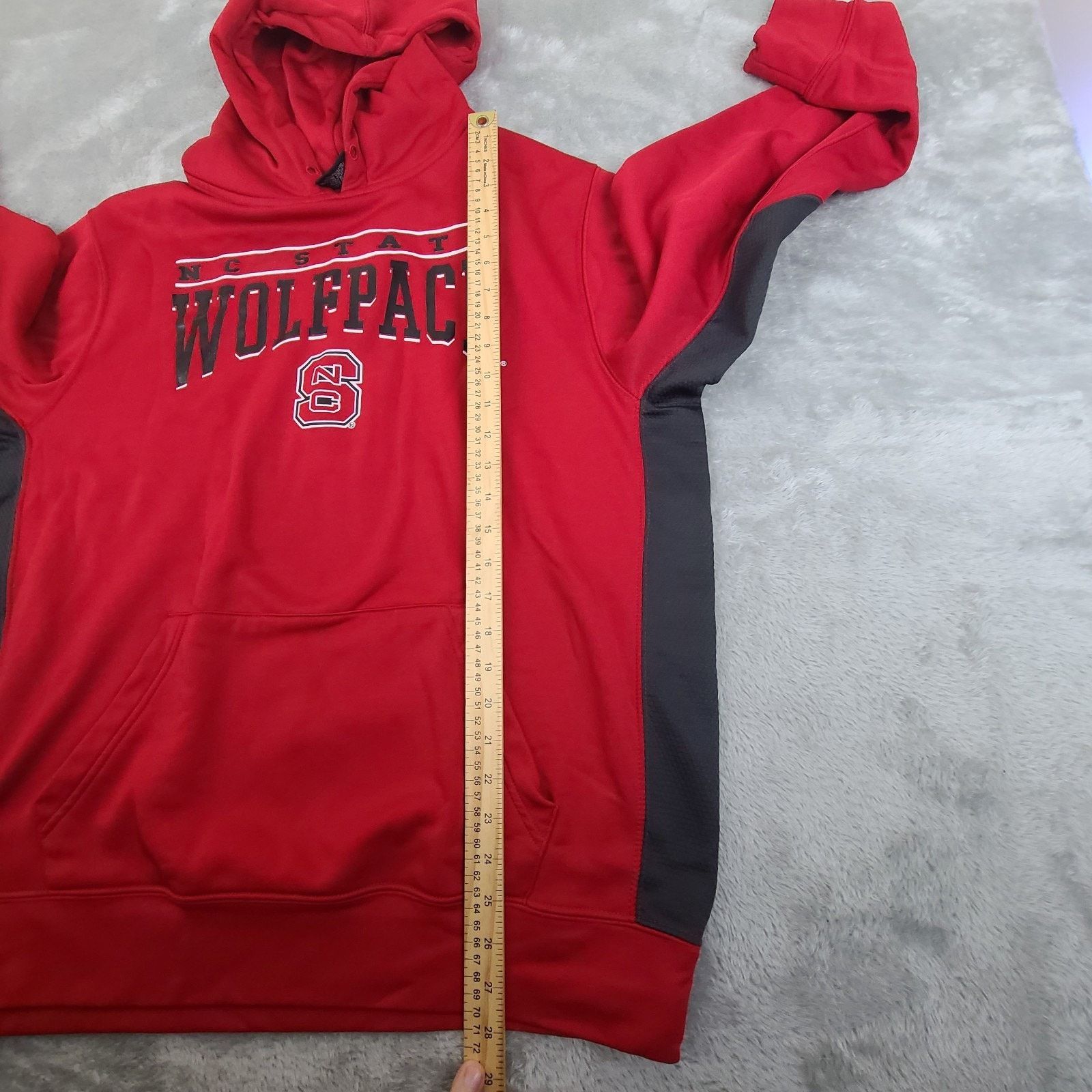 Colosseum Athletics NC State Wolfpack Hooded sweatshirt Size XL Red Size US XL / EU 56 / 4 - 5 Thumbnail
