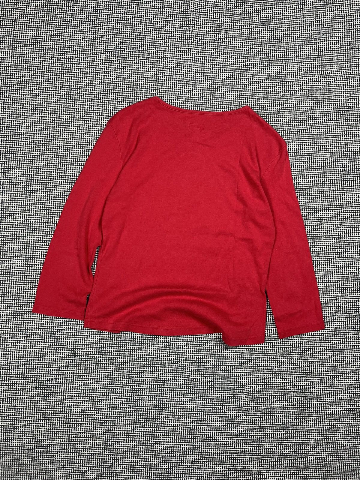Armani × Vintage Armani jeans vintage y2k long sleeve t-shirt Size M / US 6-8 / IT 42-44 - 3 Thumbnail