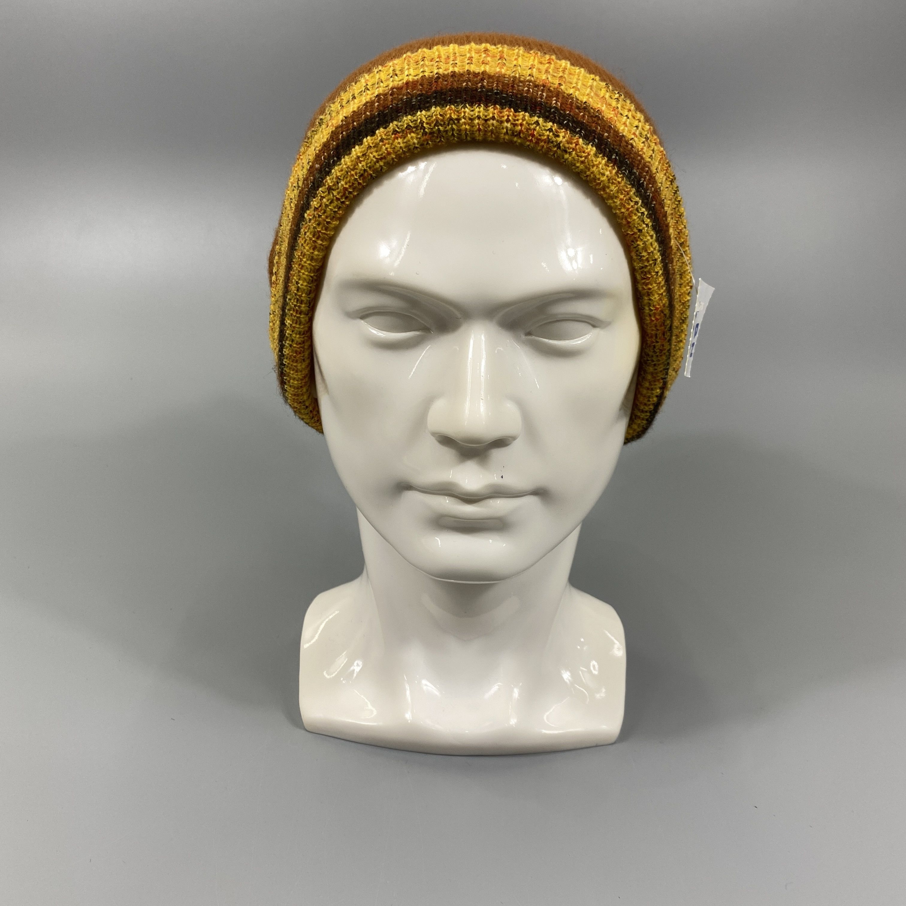 Japanese Brand Multi Colour Knitted Hat Pom Pom -BN663 Size ONE SIZE - 2 Thumbnail