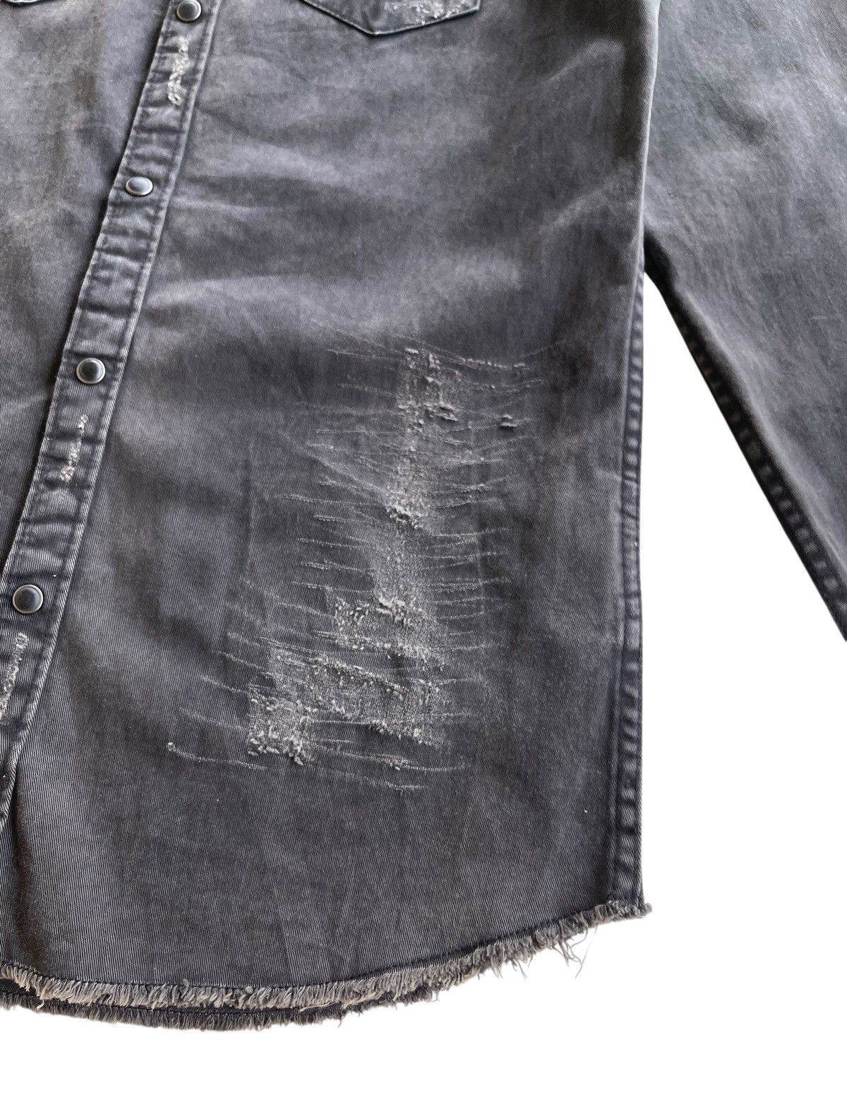 Zara Herren Zara Distressed Faded Shirt Size US S / EU 44-46 / 1 - 17 Thumbnail