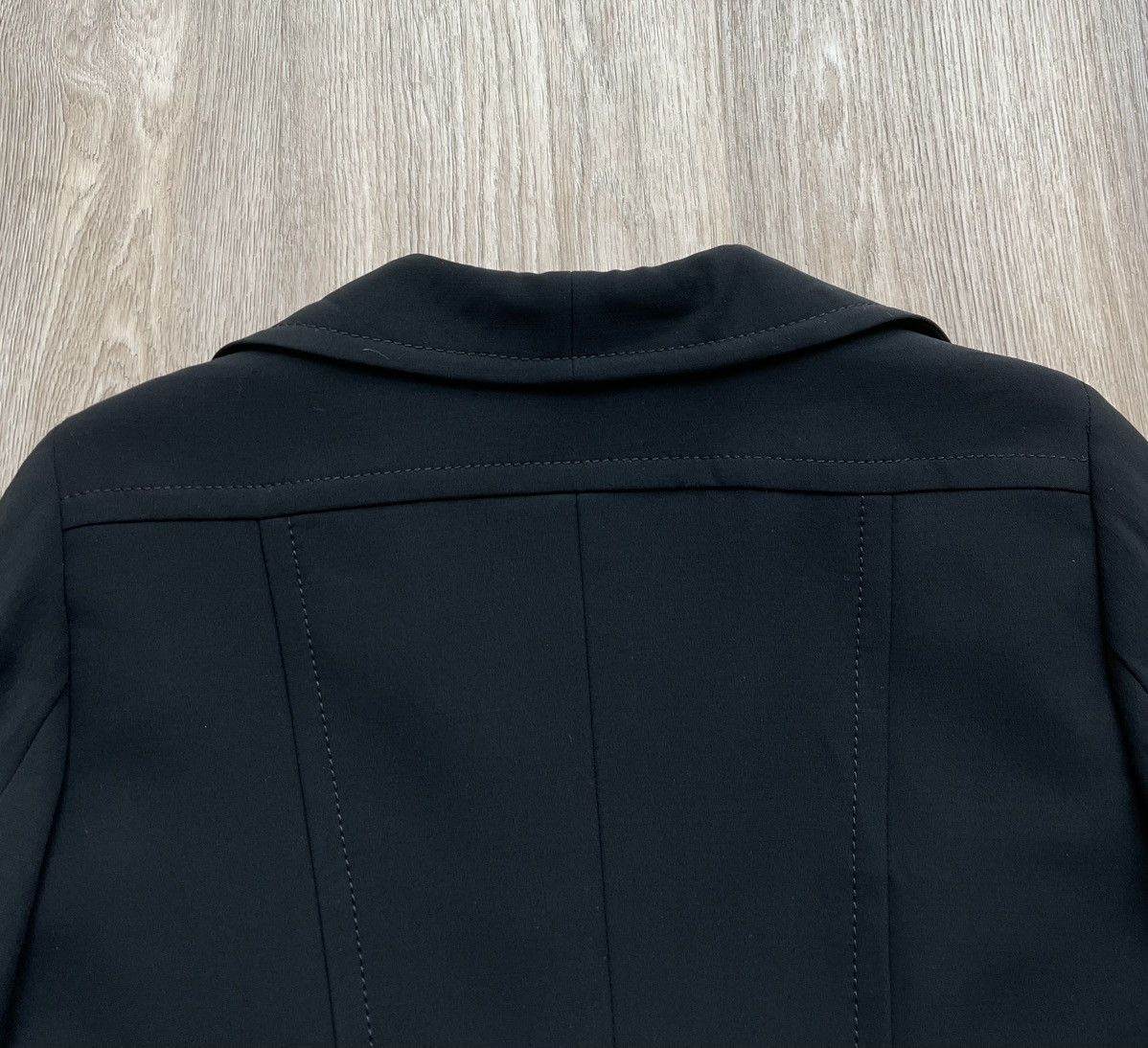 Max Mara Max Mara Black Blazer With Belt Size XL / US 12-14 / IT 48-50 - 13 Thumbnail